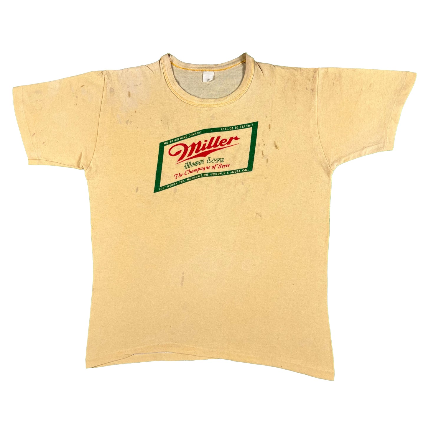 60s Miller High Life Tee- M