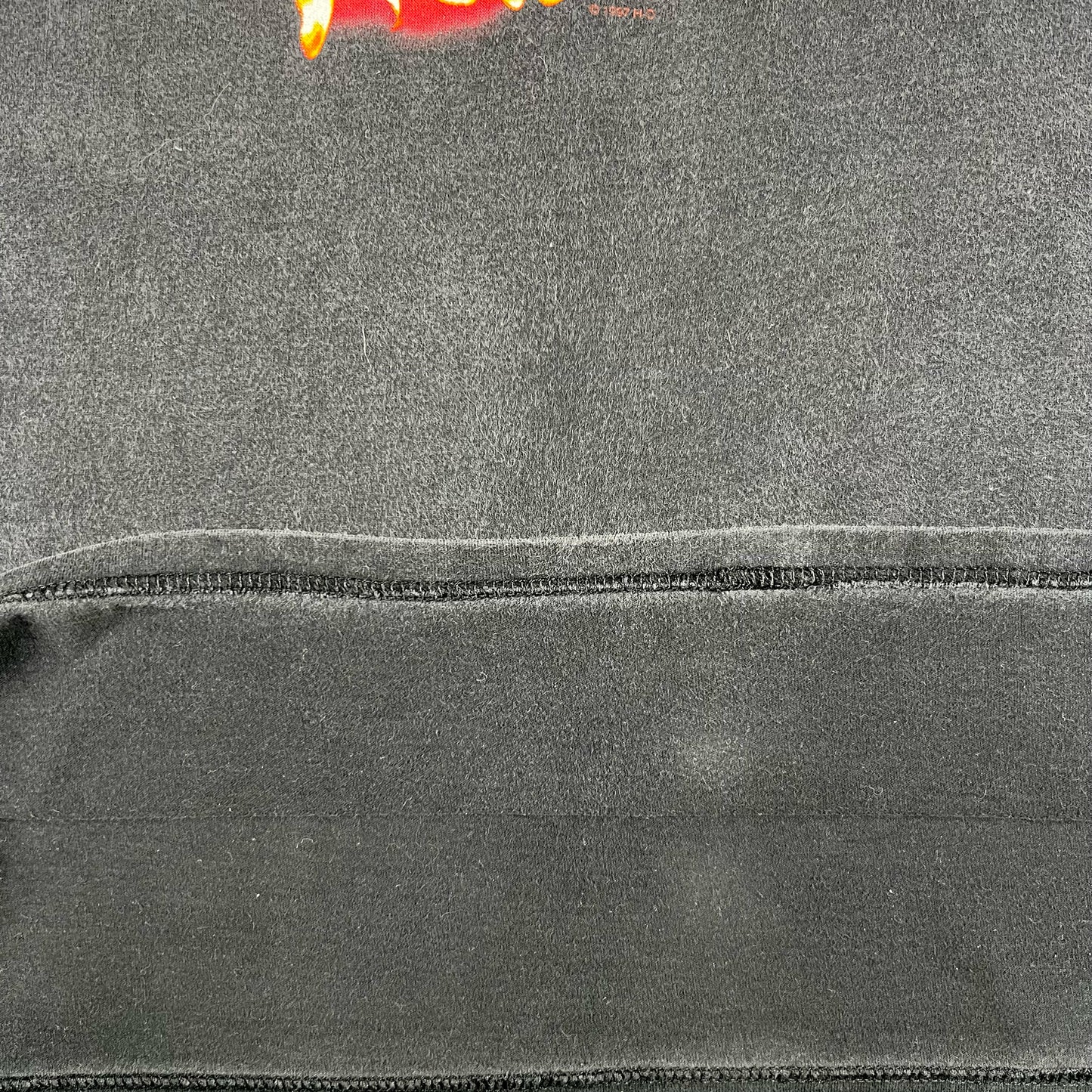 90s Sun Faded Black Harley Davidson Tee- XL