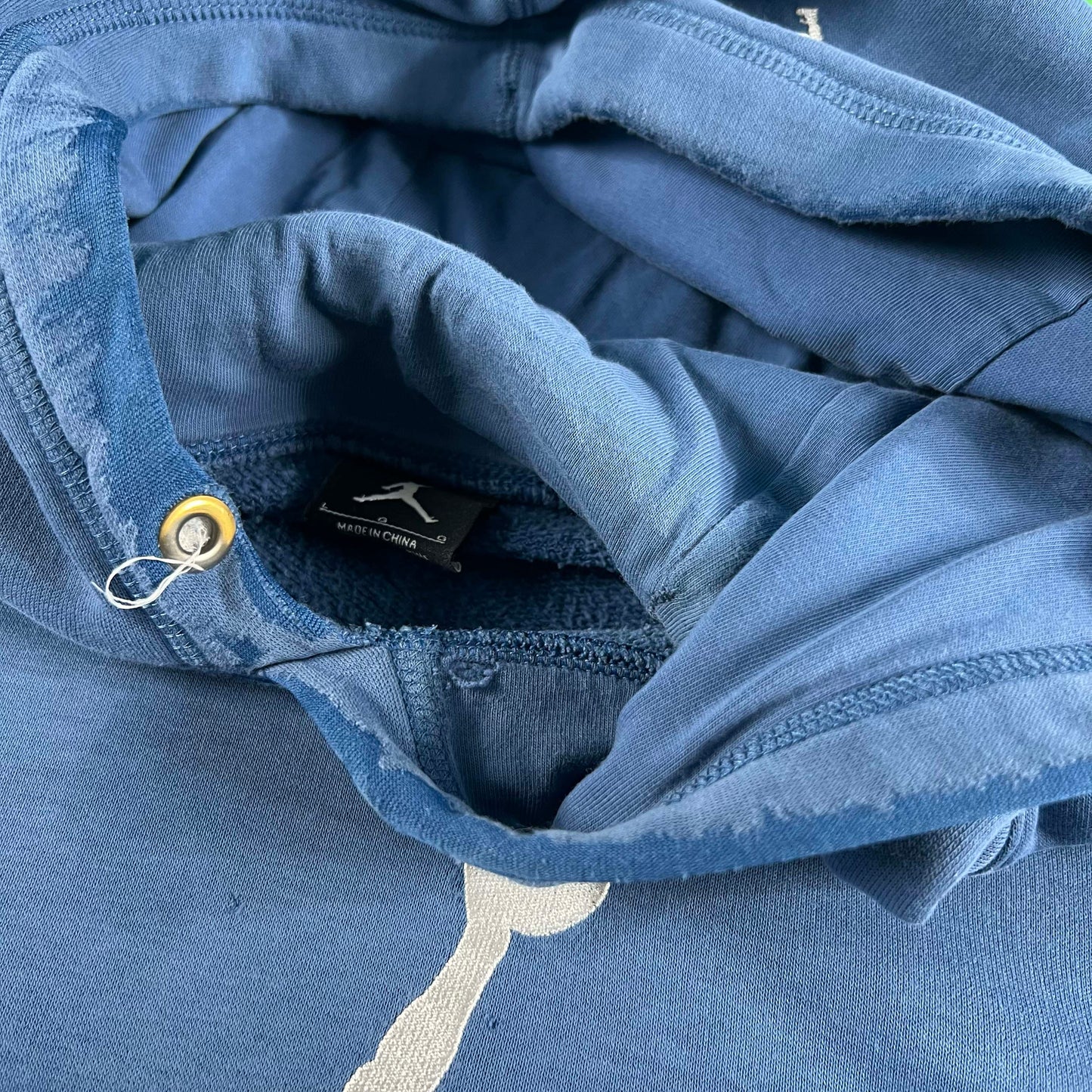 Well Worn, Faded, & Repaired Air Jordan Hoodie- L