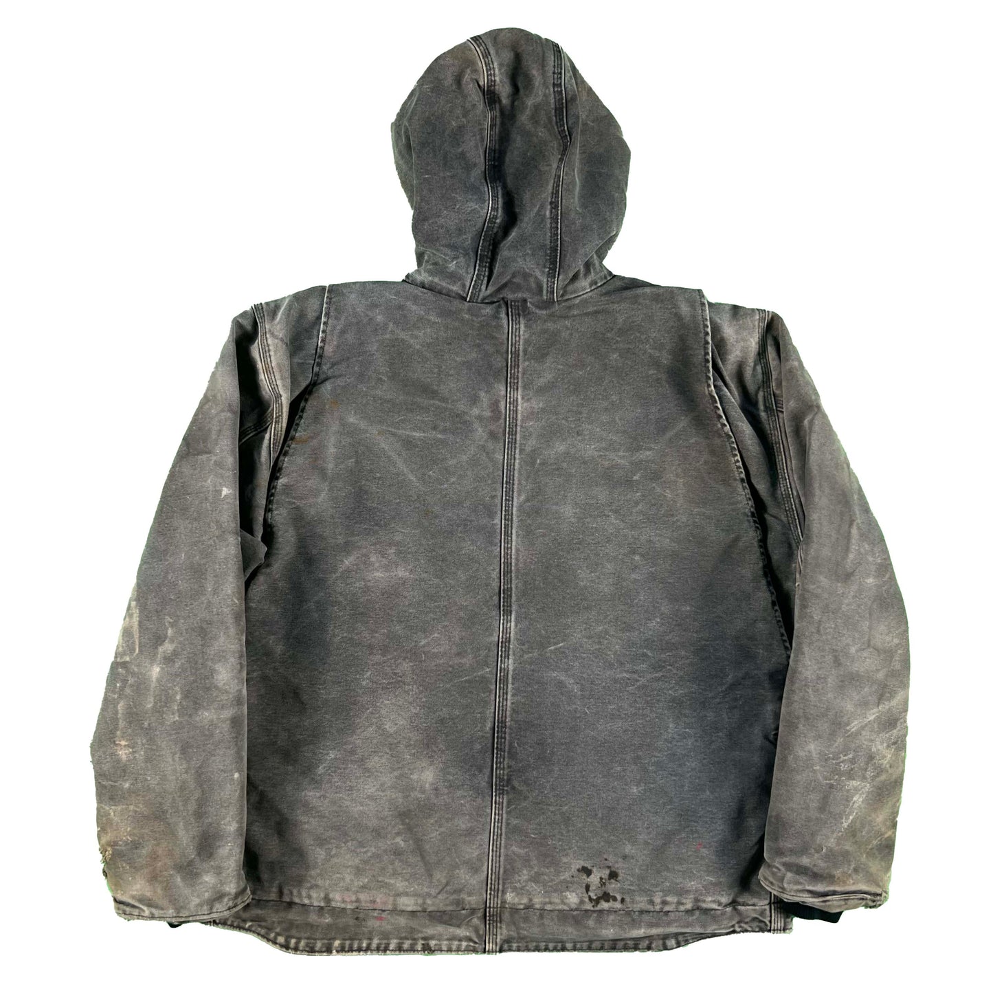 Carhartt Sun Faded Hooded Canvas Work Jacket- XL