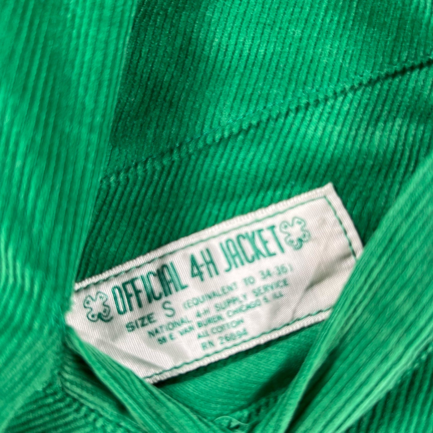 60s Reversible 4H Corduroy Jacket- S