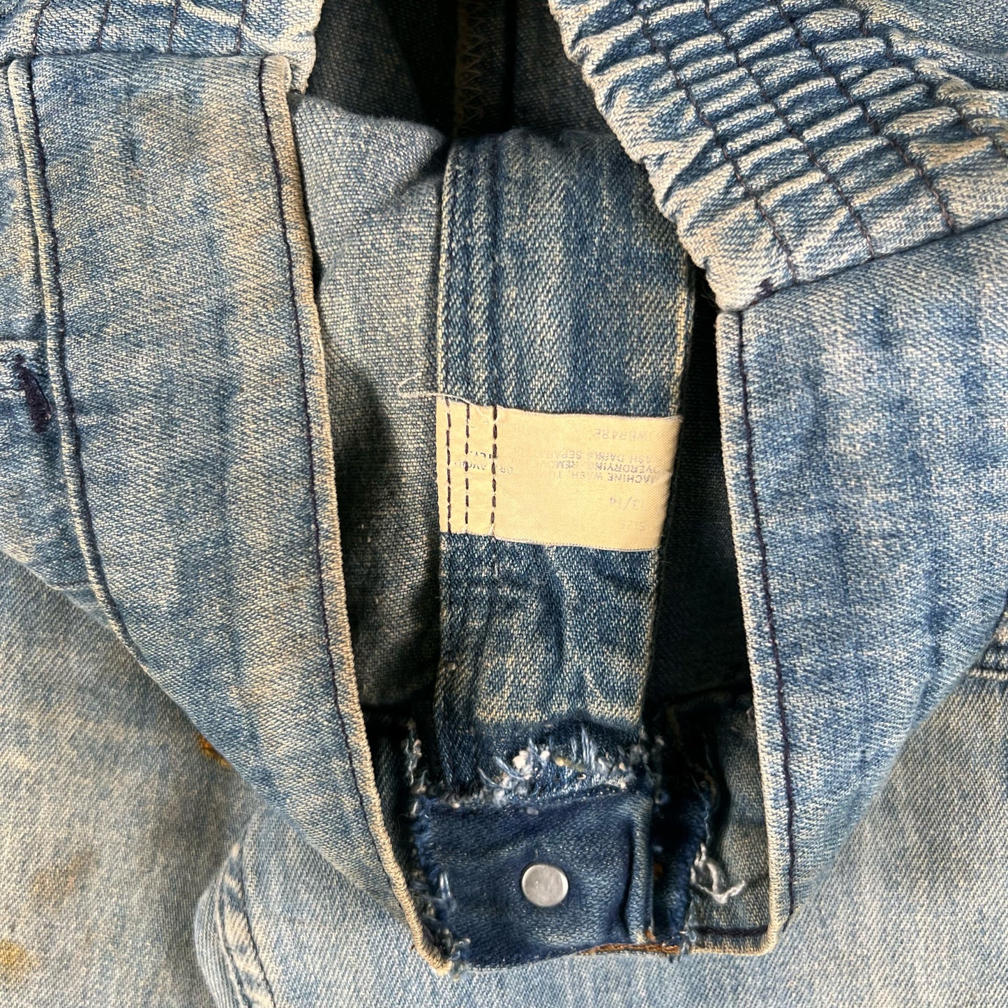 60s Wrangler Sun Smoked Denim Flares- 26x28.5