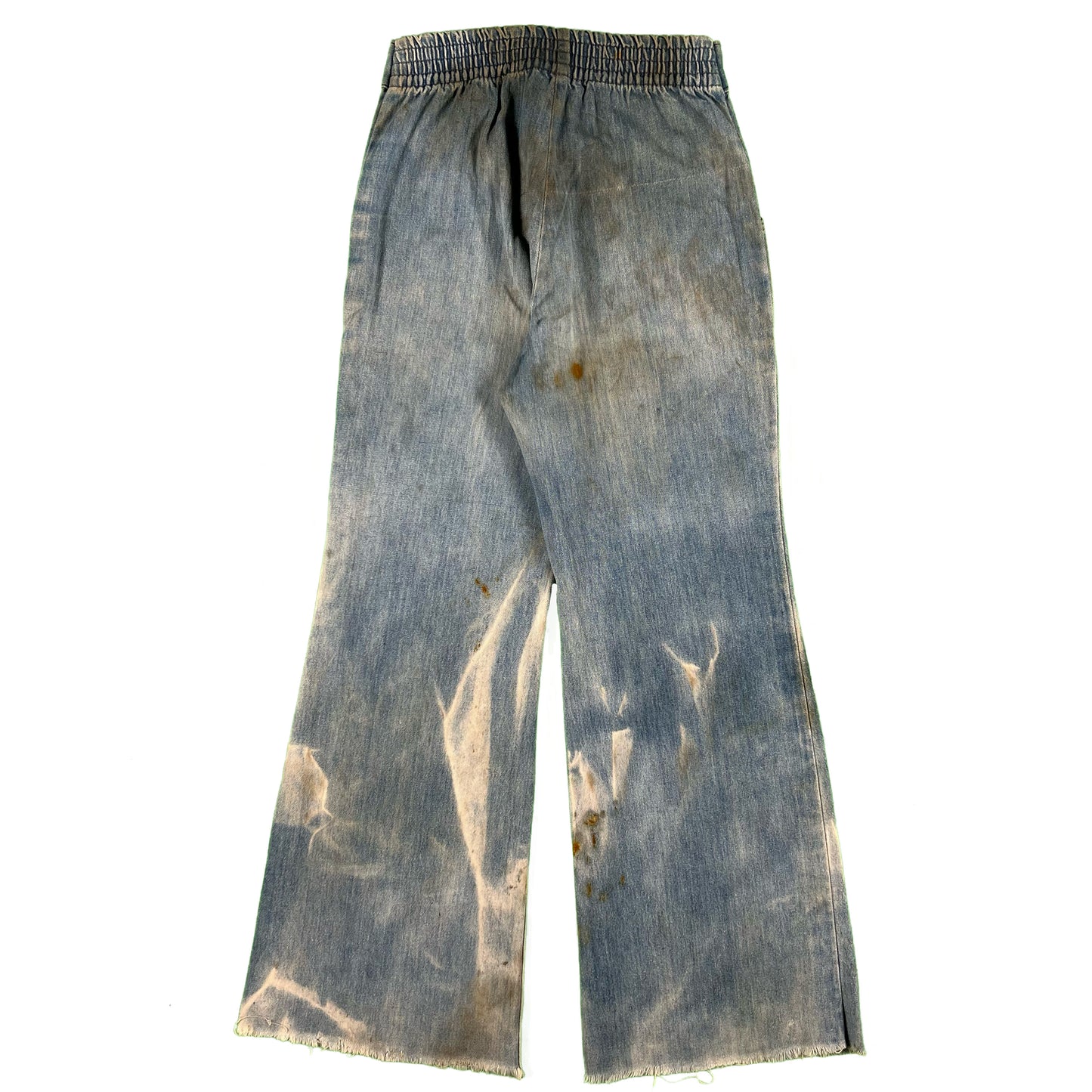 60s Wrangler Sun Smoked Denim Flares- 26x28.5