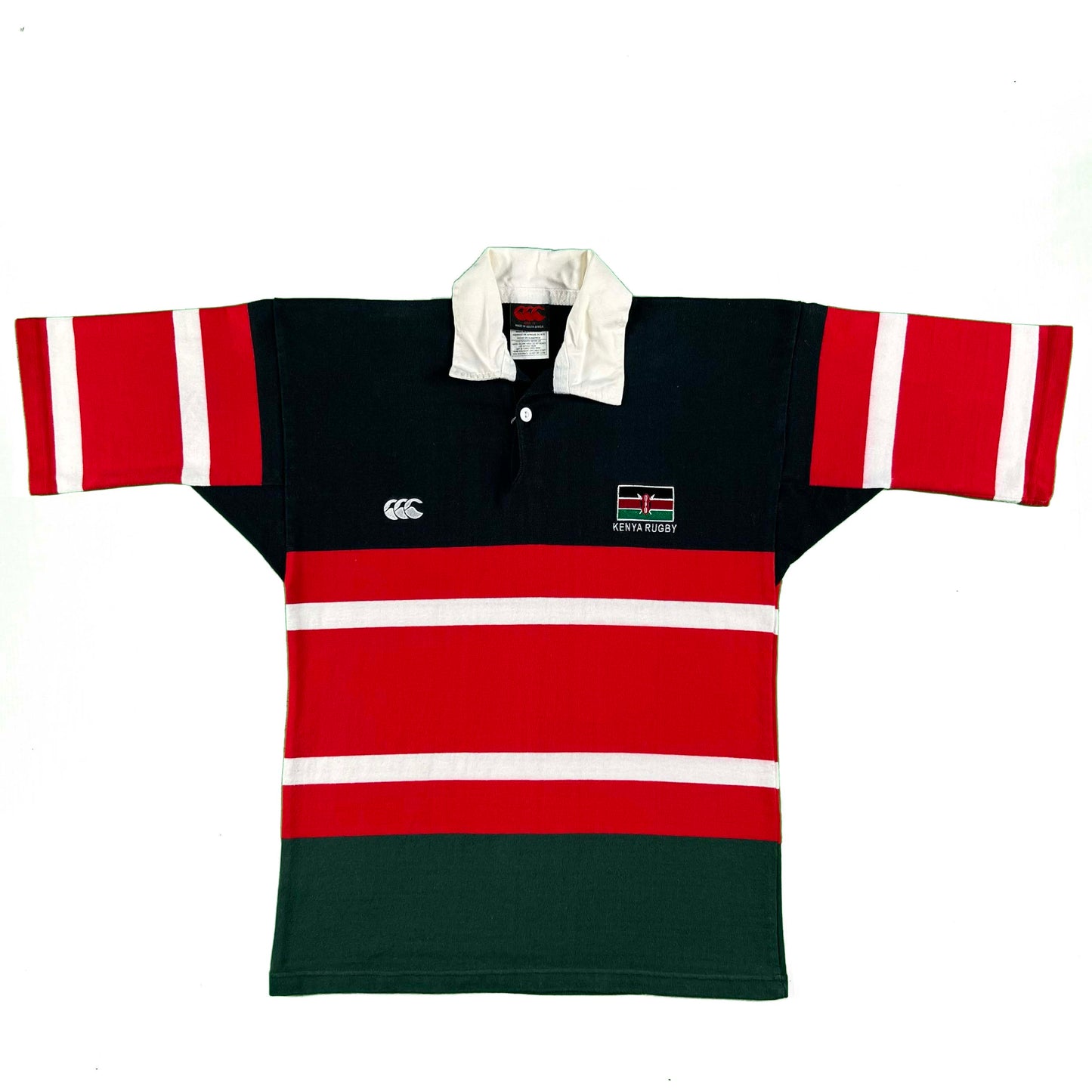 00s Short Sleeve Kenya Rugby Polo- S