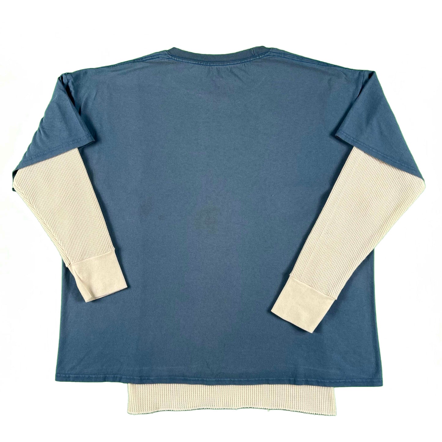 'nosey little fucker aren't you' Tee & 90s Waffle Knit Thermal- XL