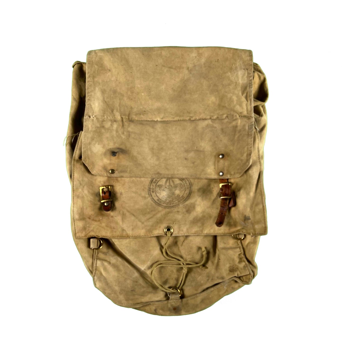 50s/60s Boy Scouts Canvas Yucca Pack Backpack