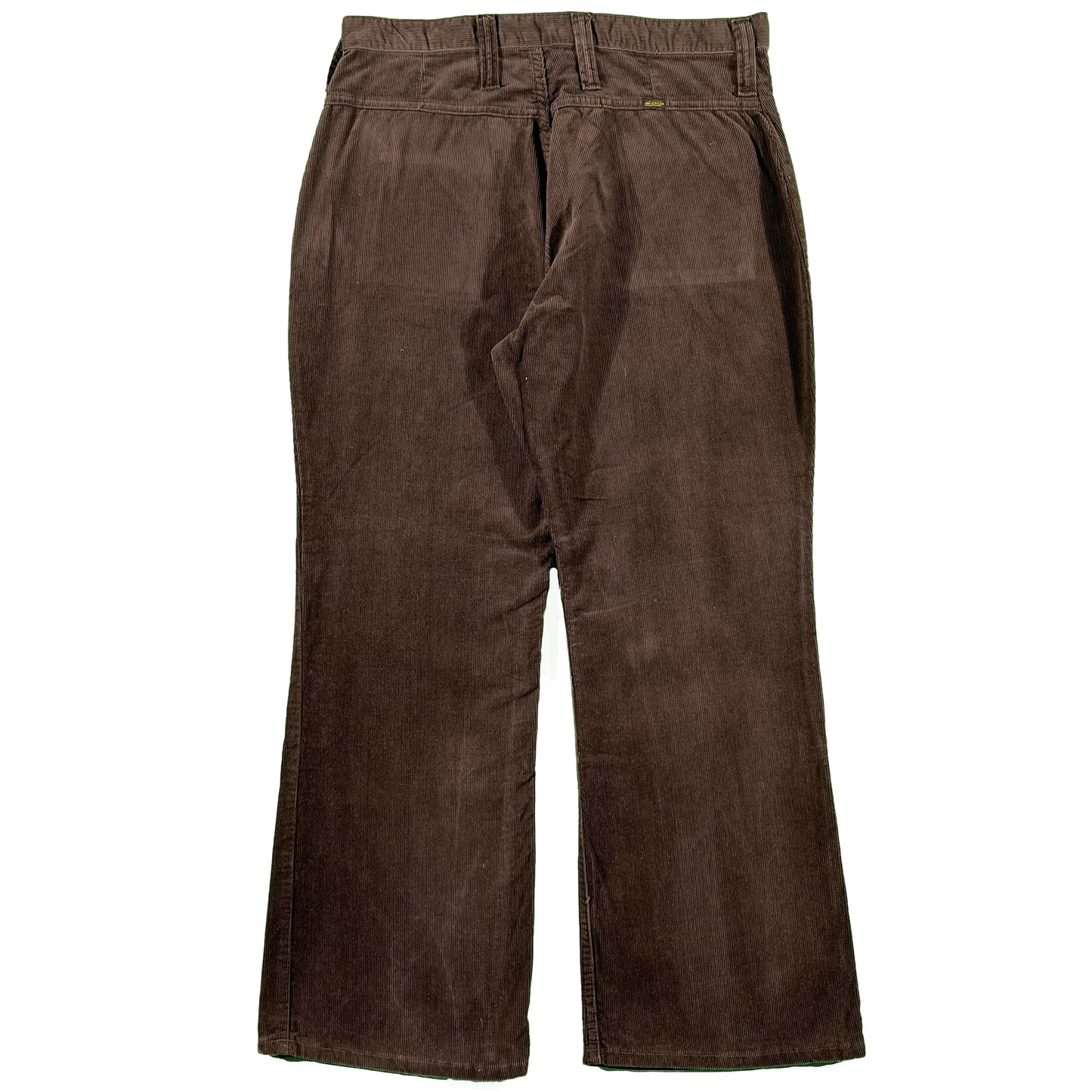 70s Maverick Wide Leg Corduroy Pants- 35x29