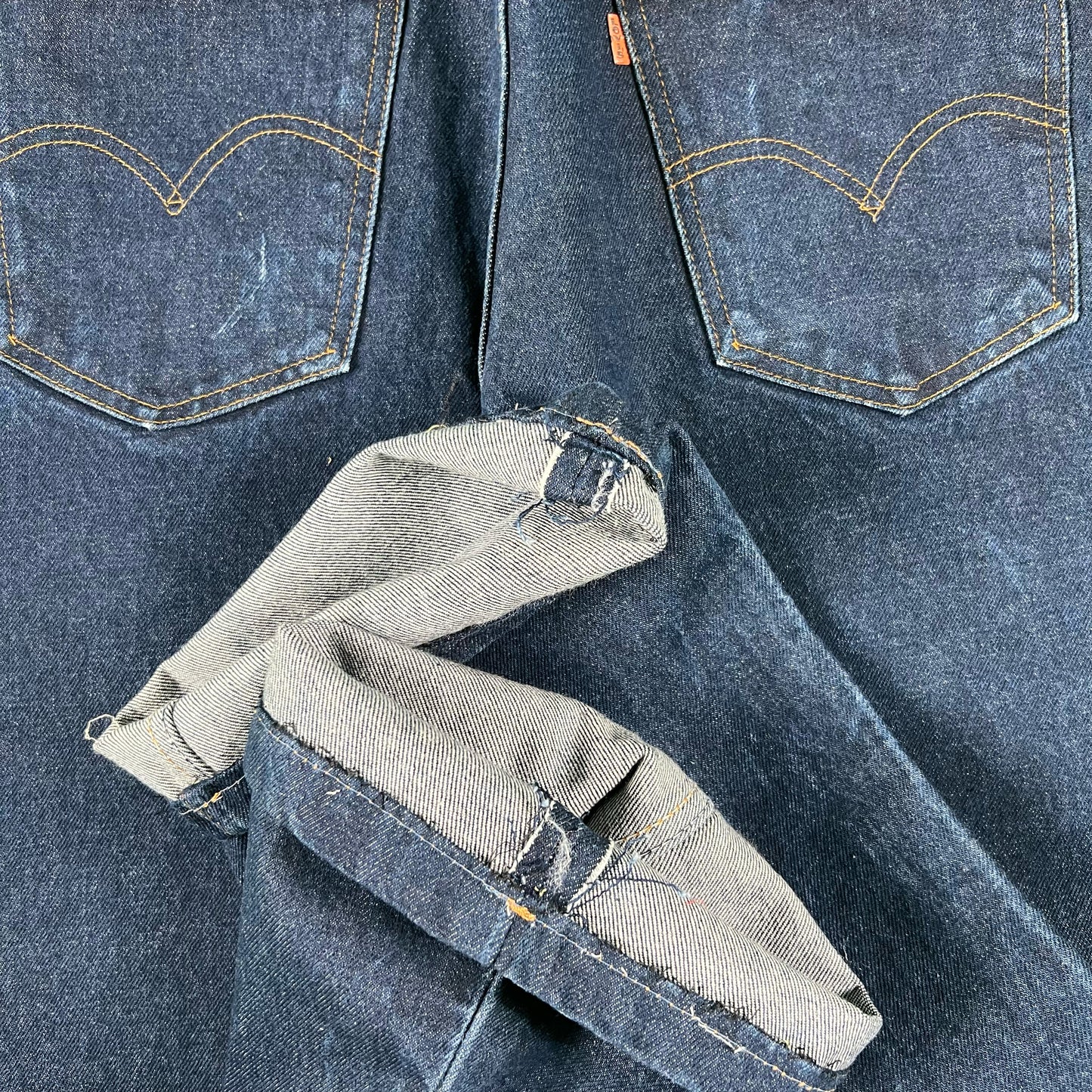 70s Dark Wash Levi's 517 Denim- 32x28.5
