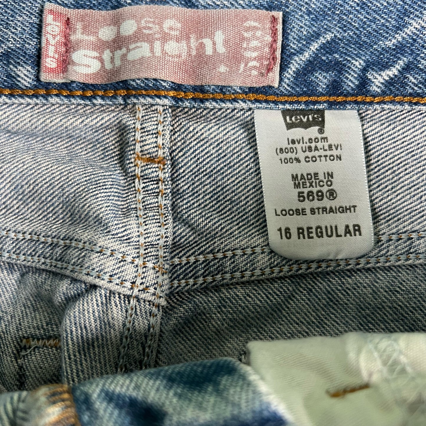 00s Levi's 569 Denim- 28x28