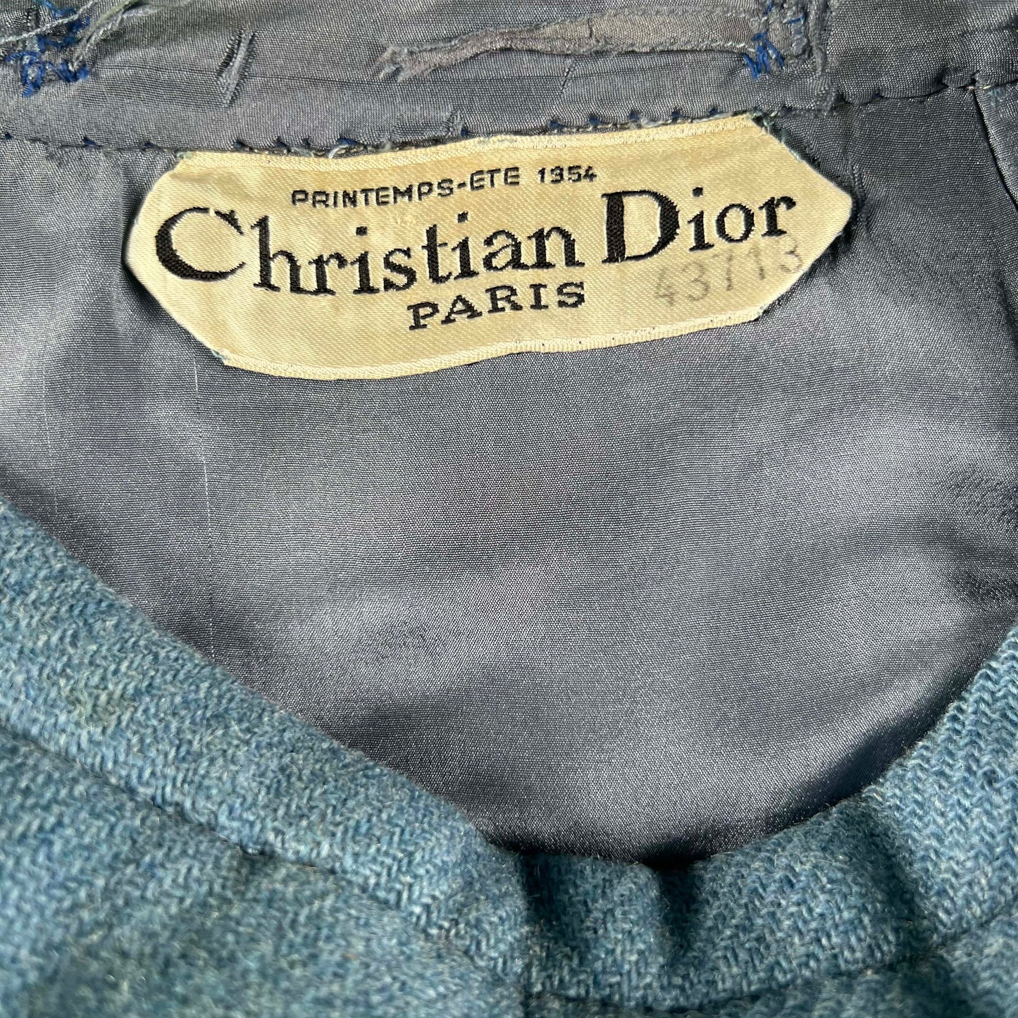 50s Christian Dior Wool Skirt- 24"