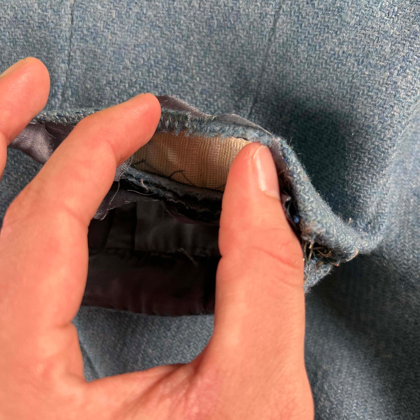 50s Christian Dior Wool Skirt- 24"