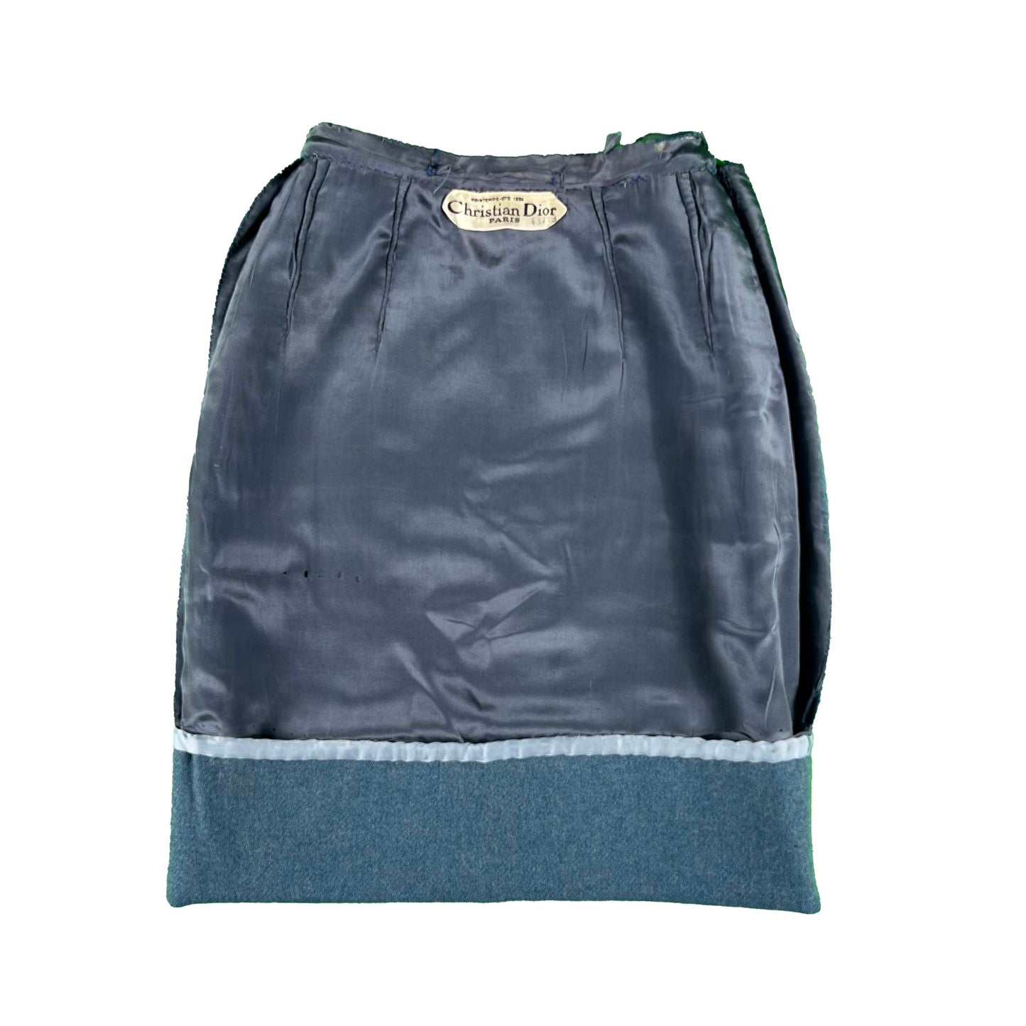 50s Christian Dior Wool Skirt- 24"