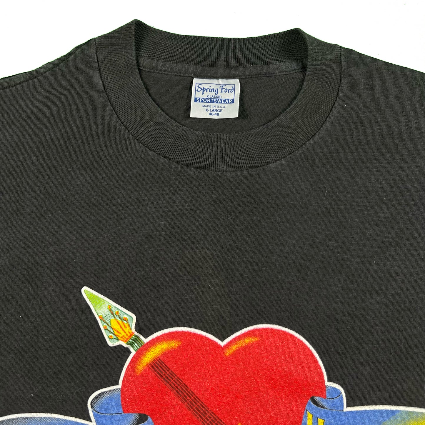 80s Tom Petty & the Heartbreakers Caravan Tour Tee- L