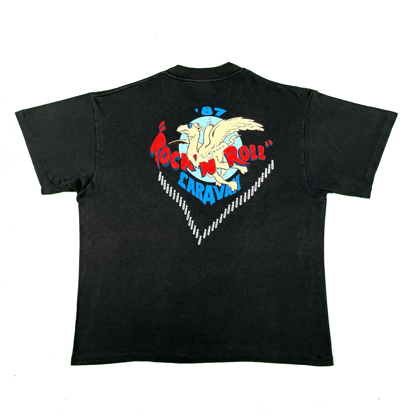 80s Tom Petty & the Heartbreakers Caravan Tour Tee- L