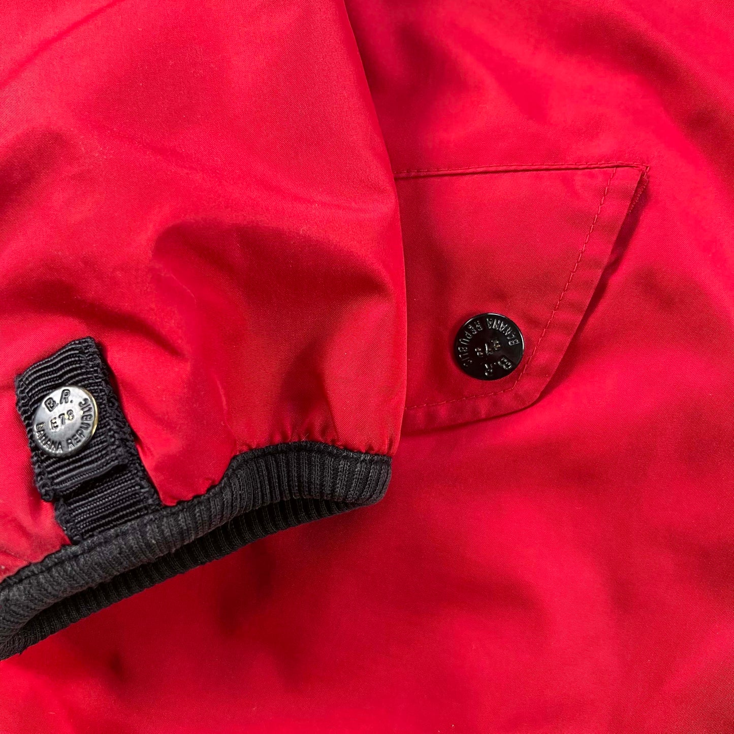 90s Banana Republic Reversible Puffer Jacket- L