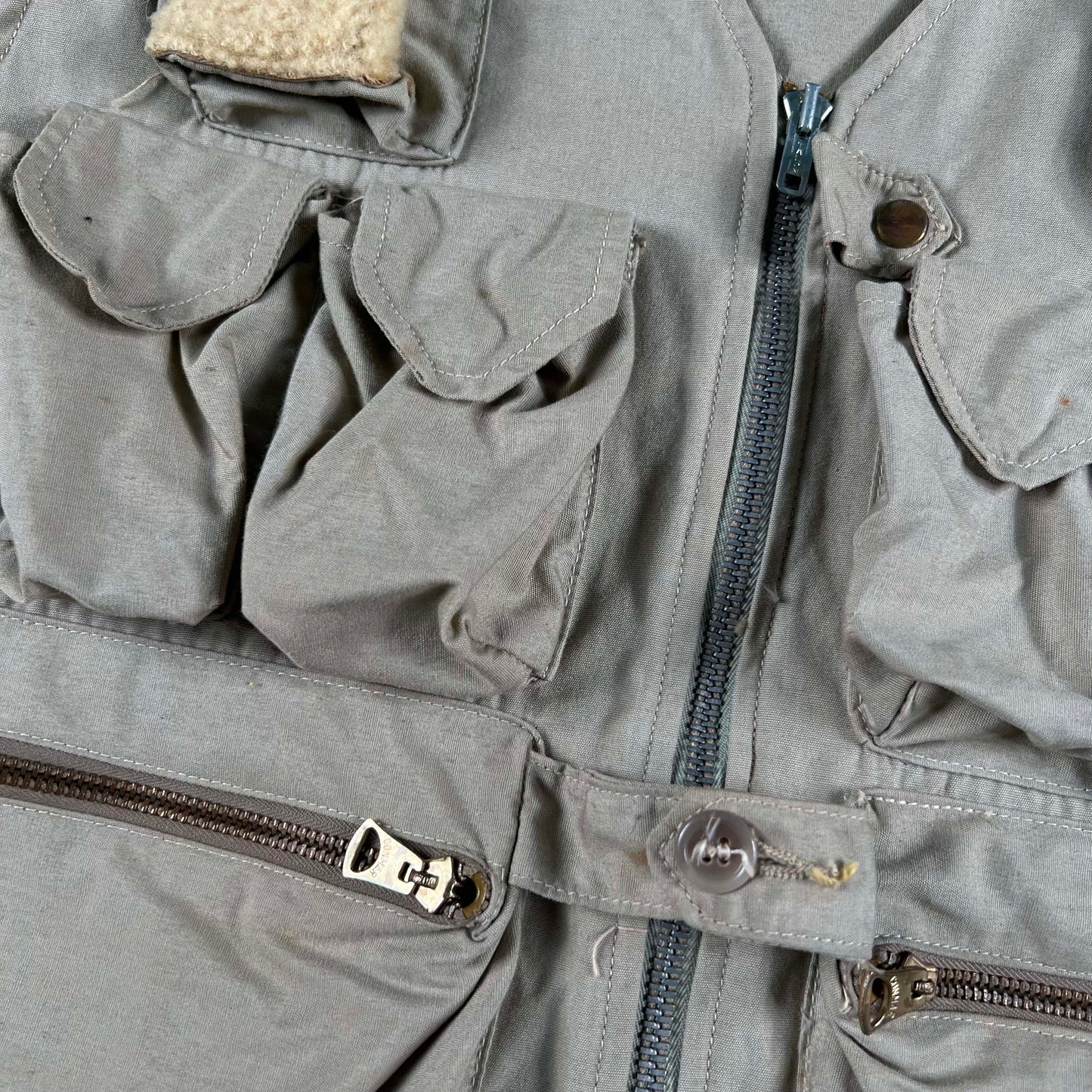 50s Tapatco Maslan Fly Fishing Vest- M