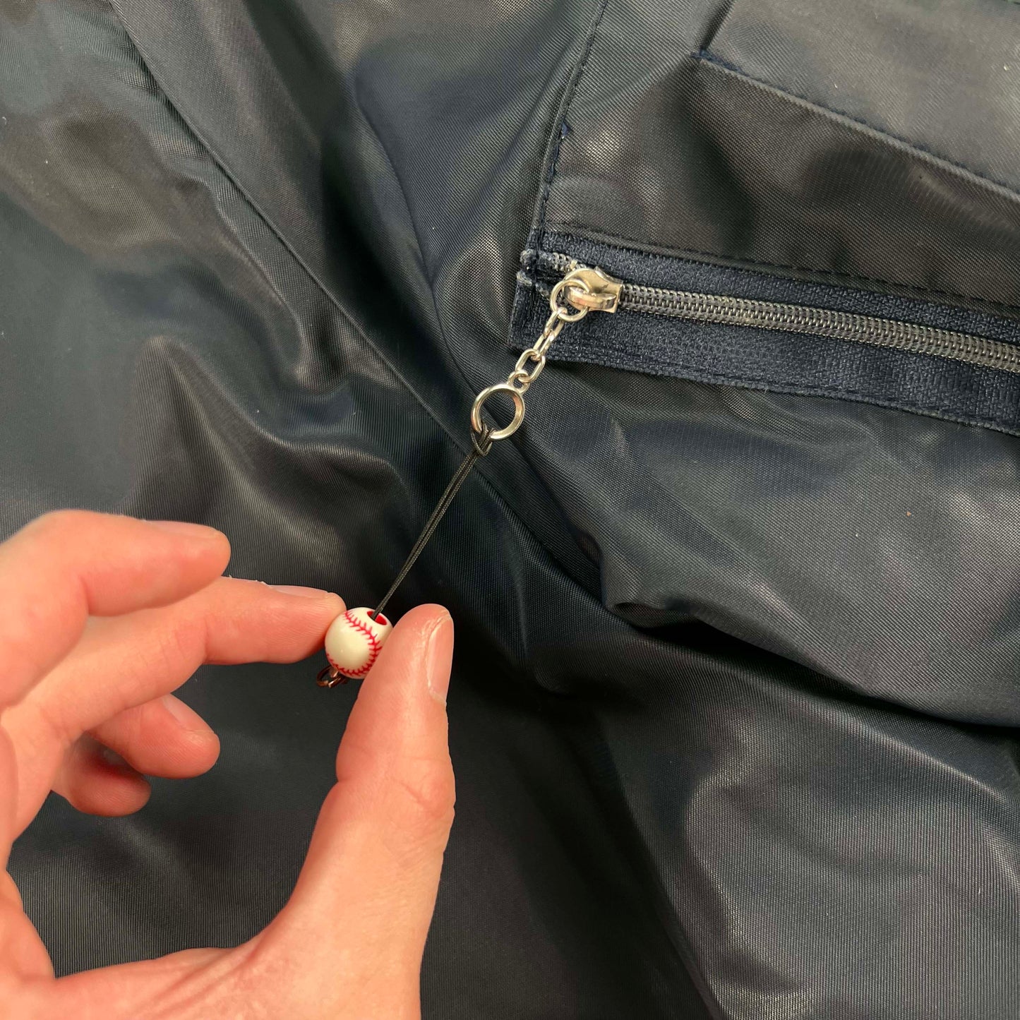 70s/80s Sears Navy MA-1 Bomber Jacket- XL