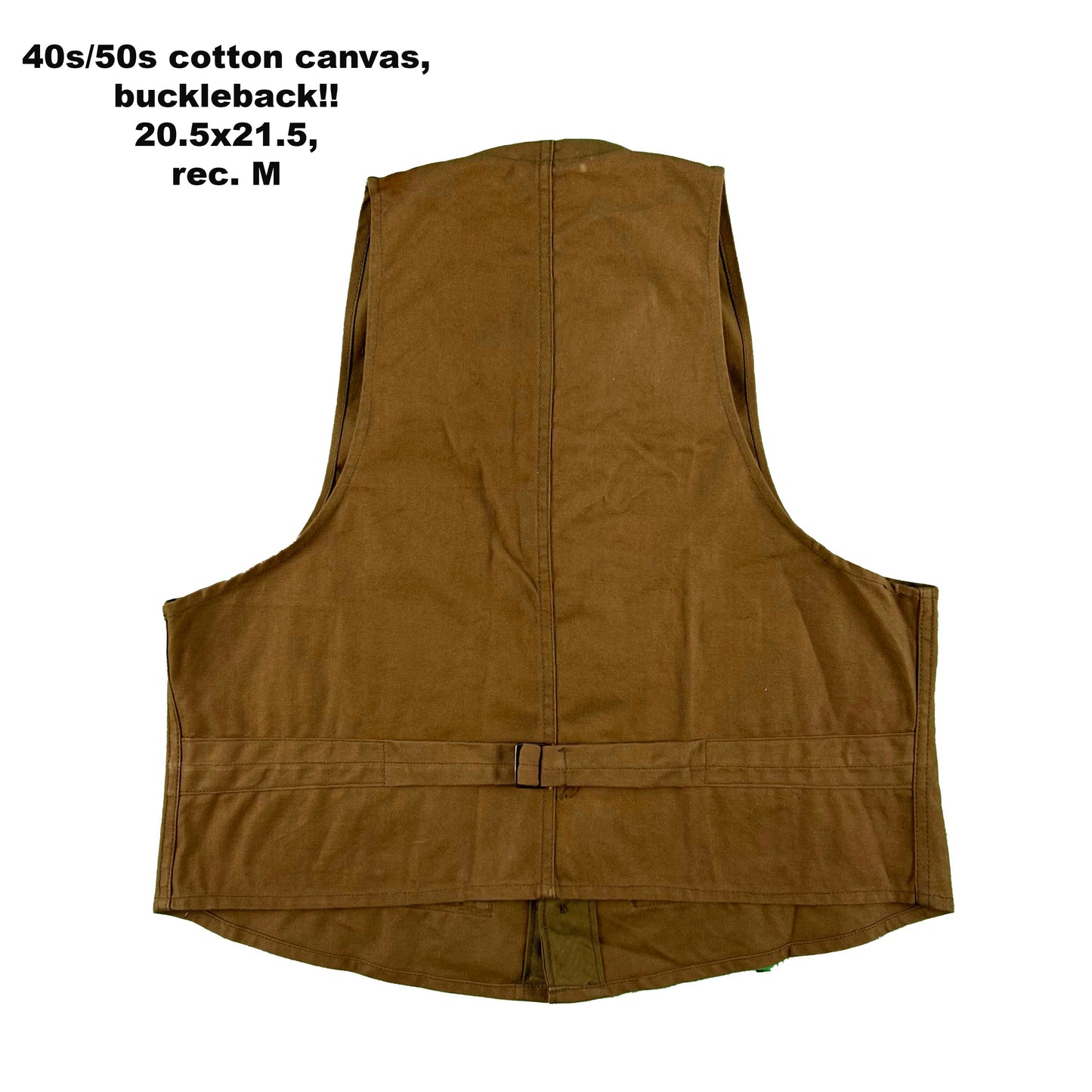 Vintage 50s/60s Hunting Vests- SELECT VEST