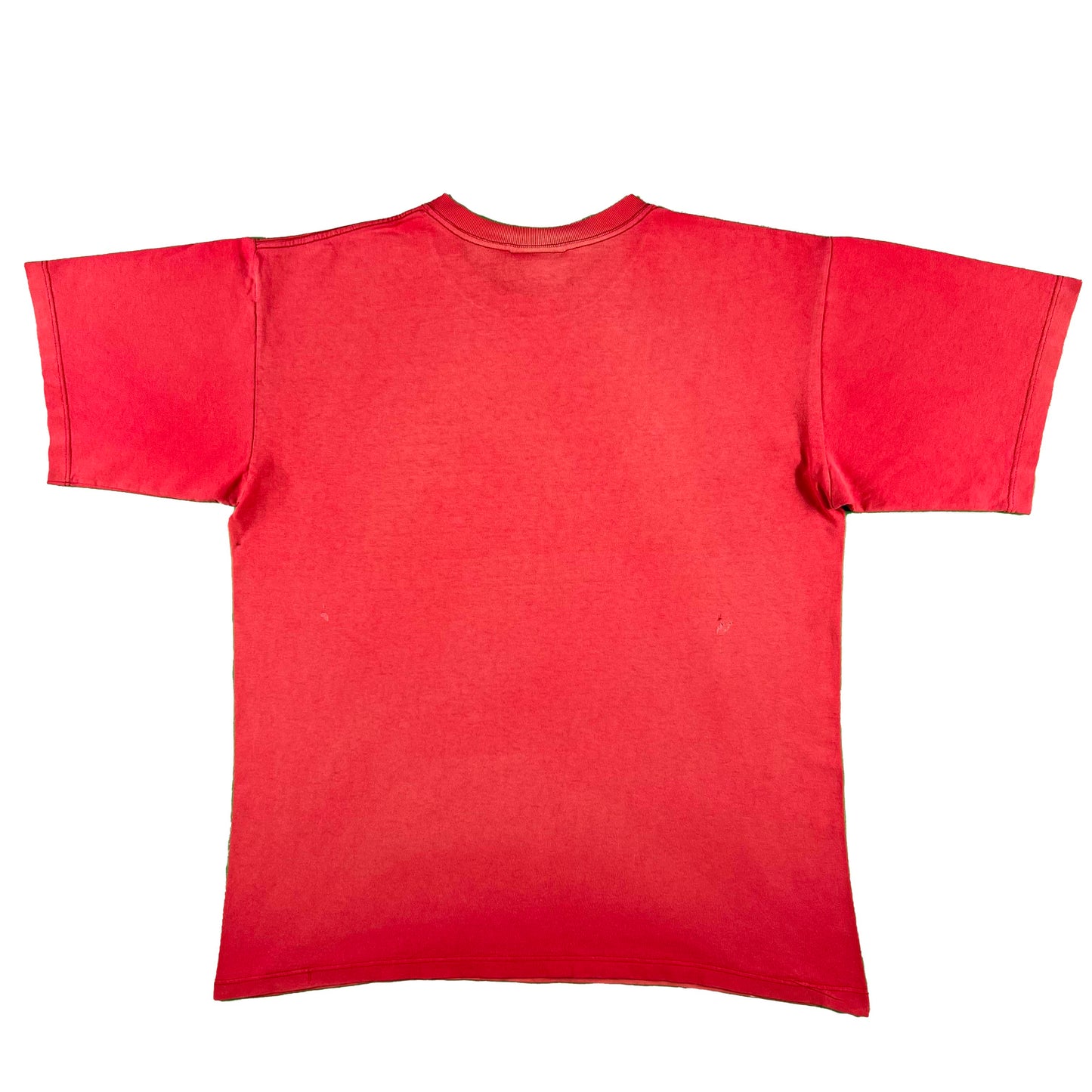 90s/00s Sun Faded Red Kappa WAGS Soccer Tee- L