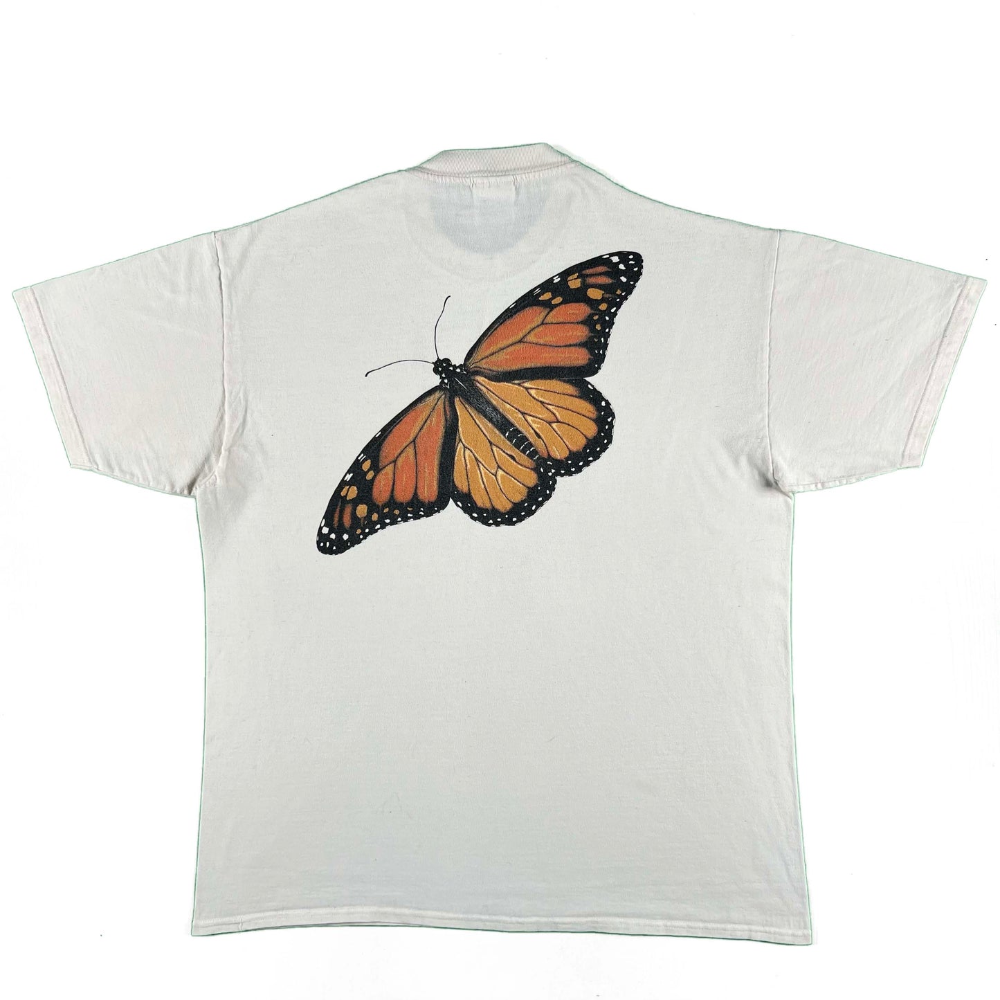 90s Caterpillar Question Mark Tee- XL