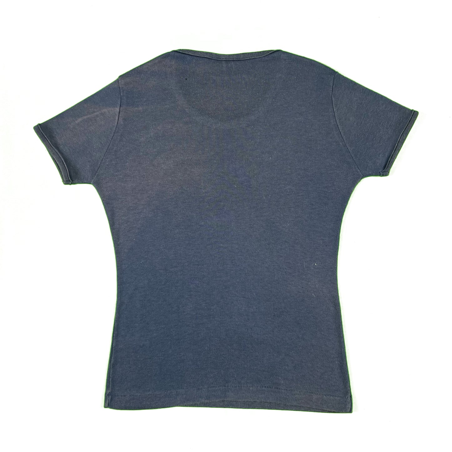 70s Braves Baby Script Tee- XS