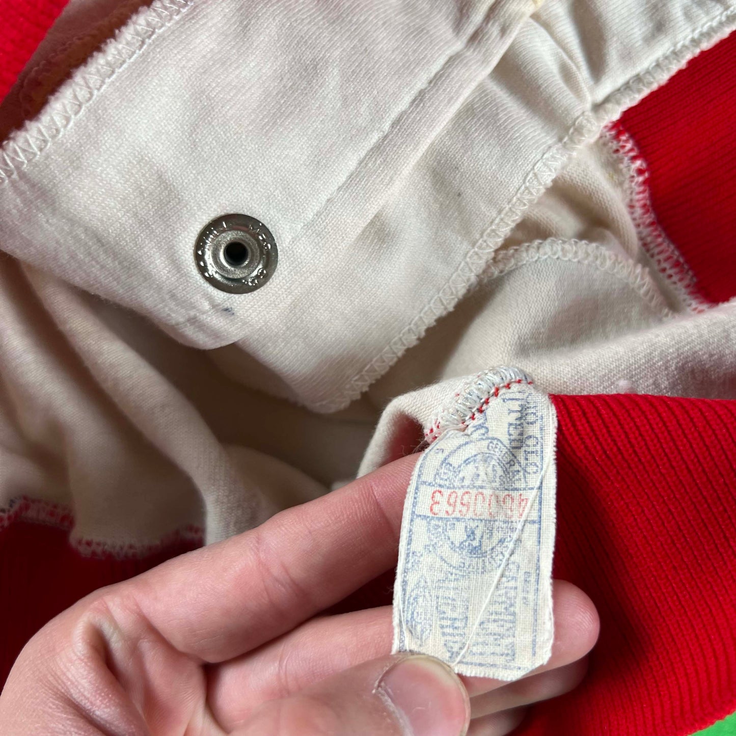 60s Durene Varsity Jacket- M