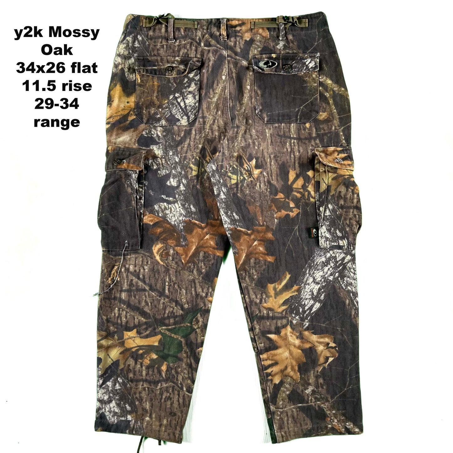 Vintage Baggy Camo Cargo Pants- SELECT PAIR