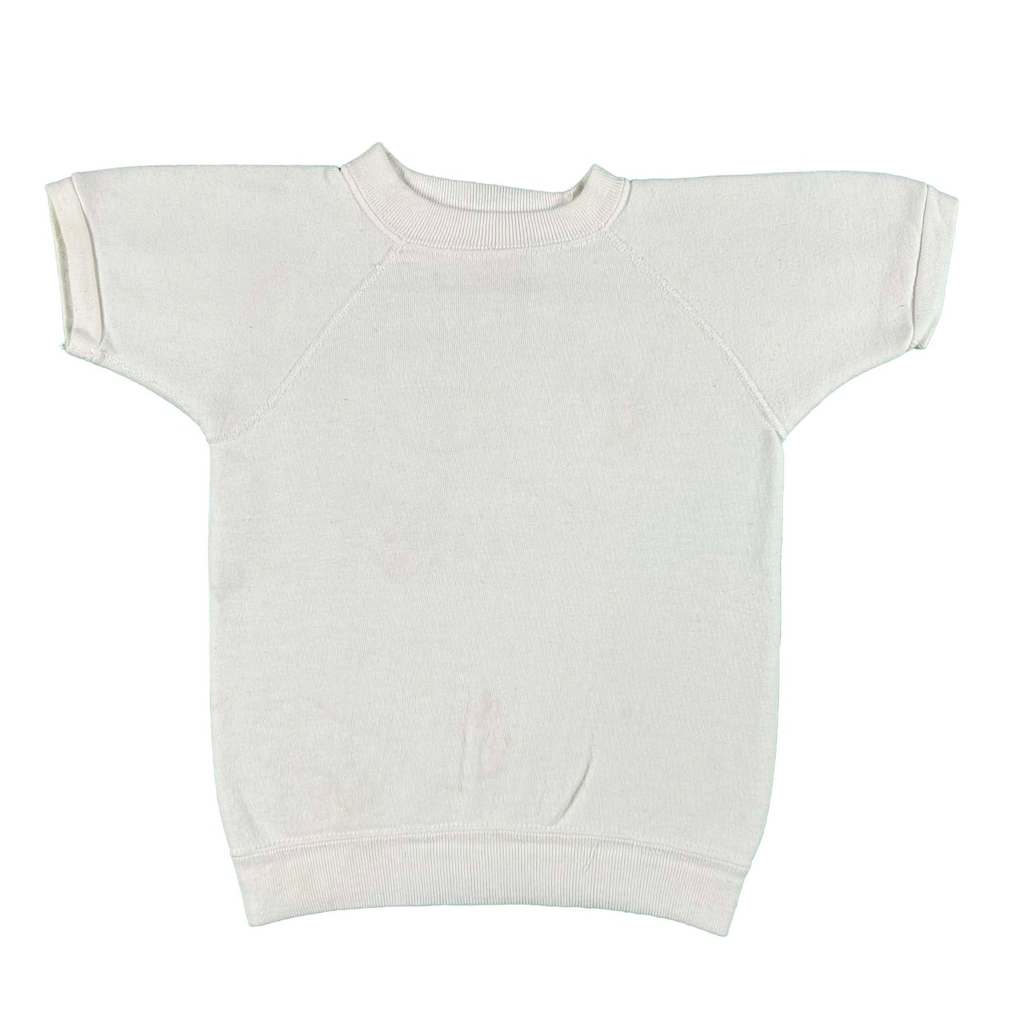 50s Flocked Jayhawks S/S Sweatshirt- XXS