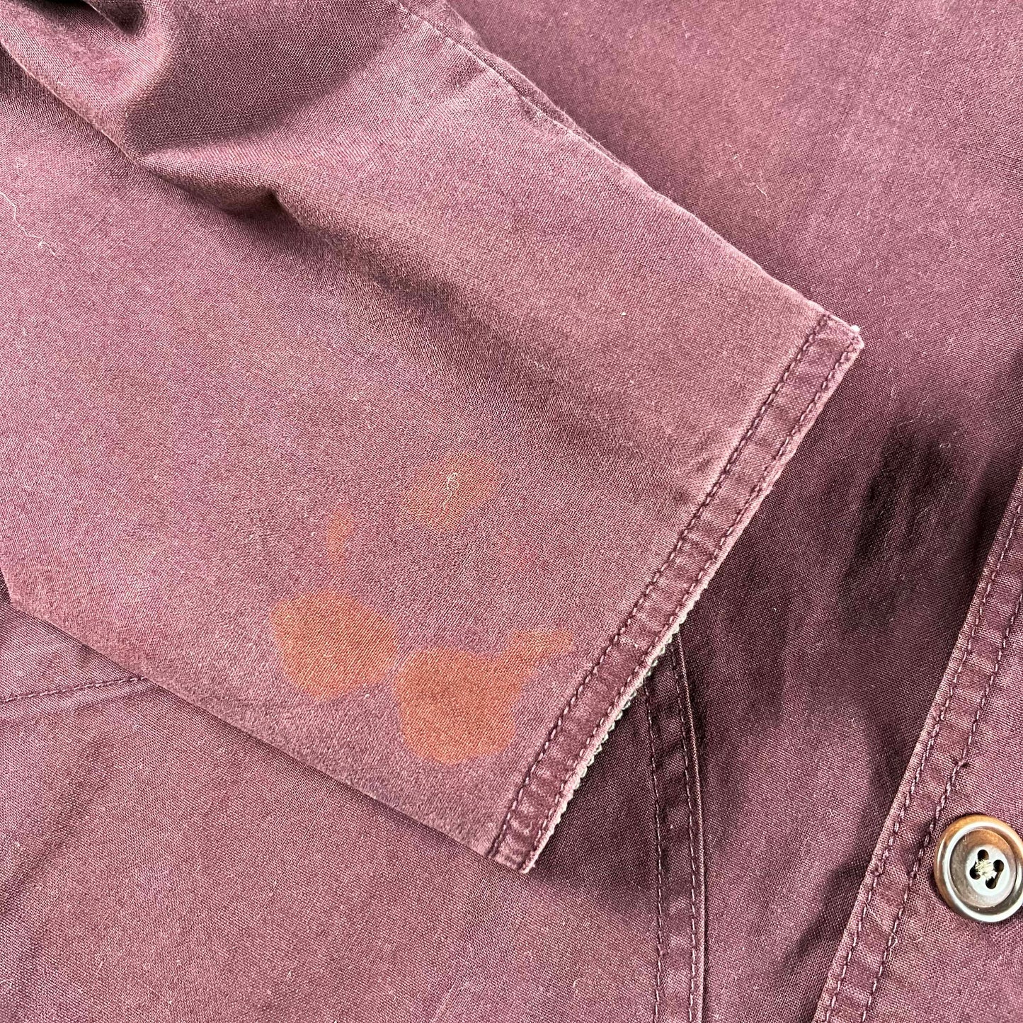 90s Banana Republic Flannel Lined Chore Coat- S