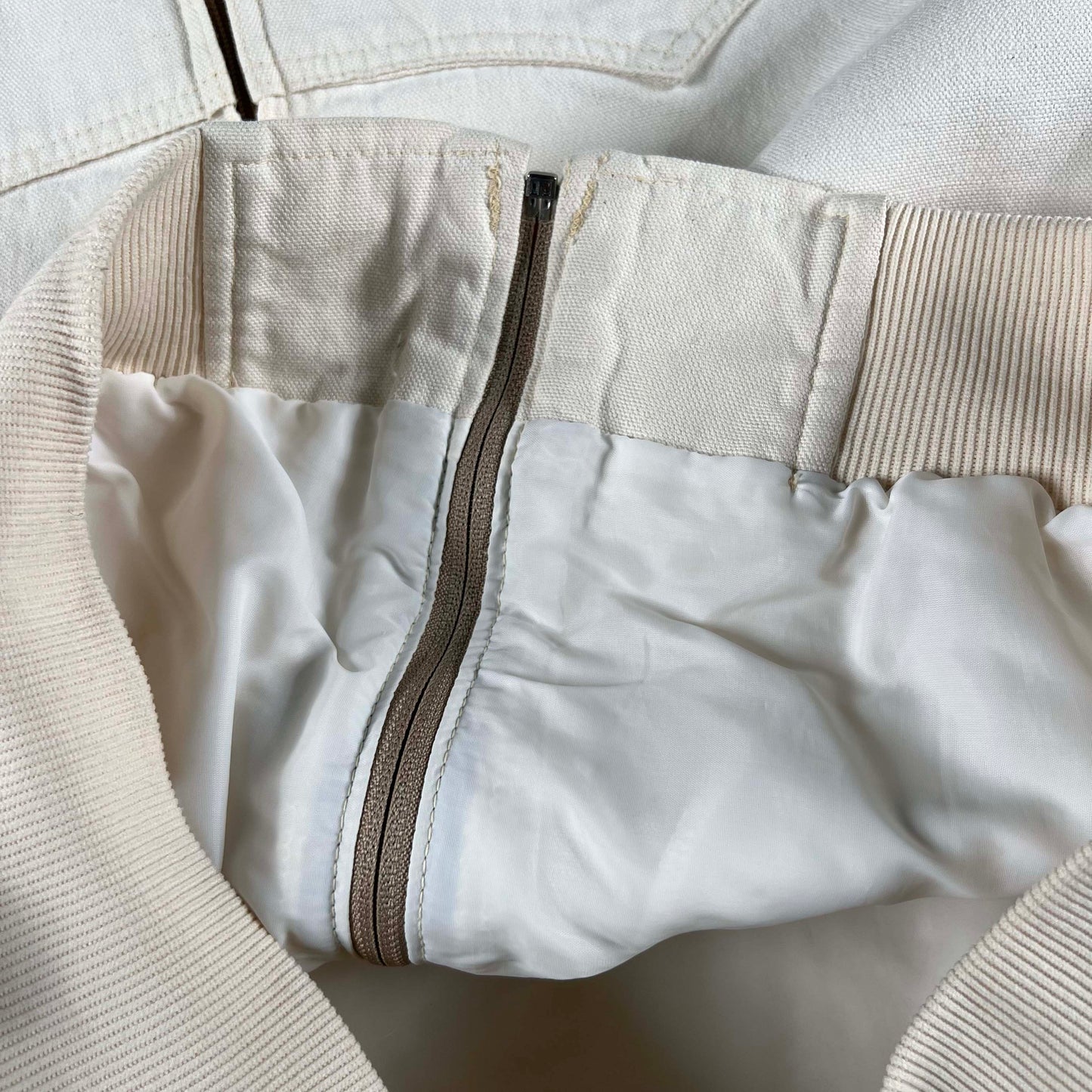 90s Walls Creme Canvas Western Jacket- XL