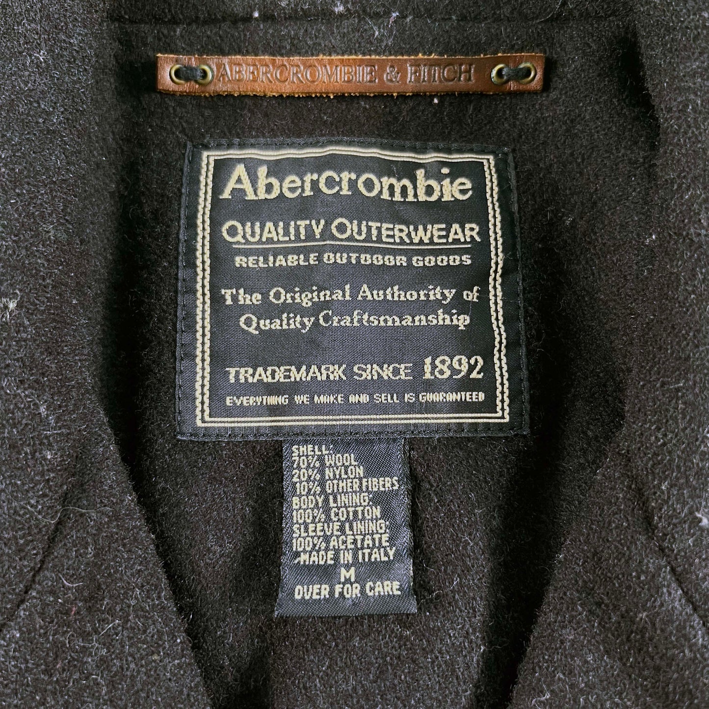 00s Abercrombie & Fitch Peacoat- S