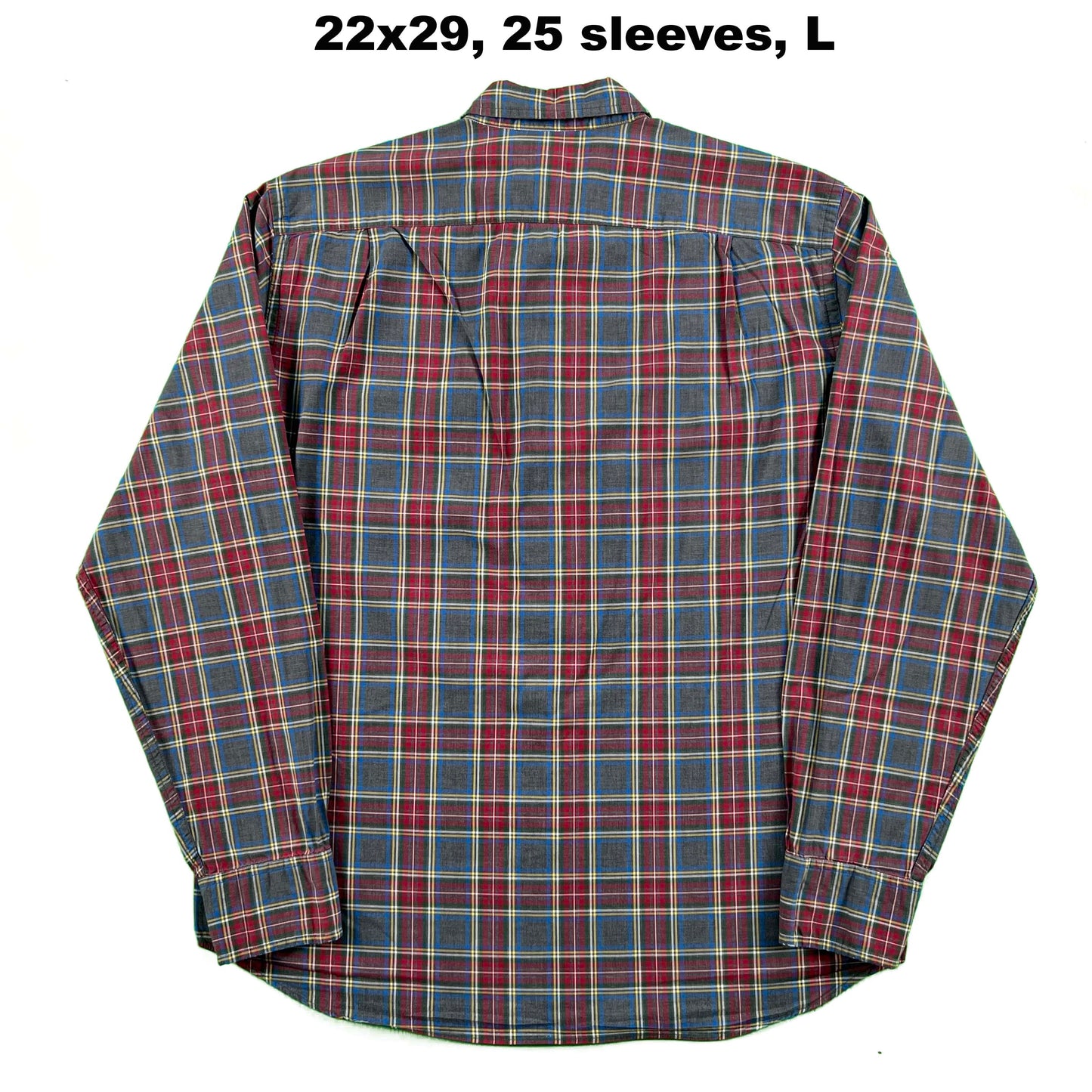 J.Crew 100% Cotton Plaid Button Up Shirts- SELECT SHIRT