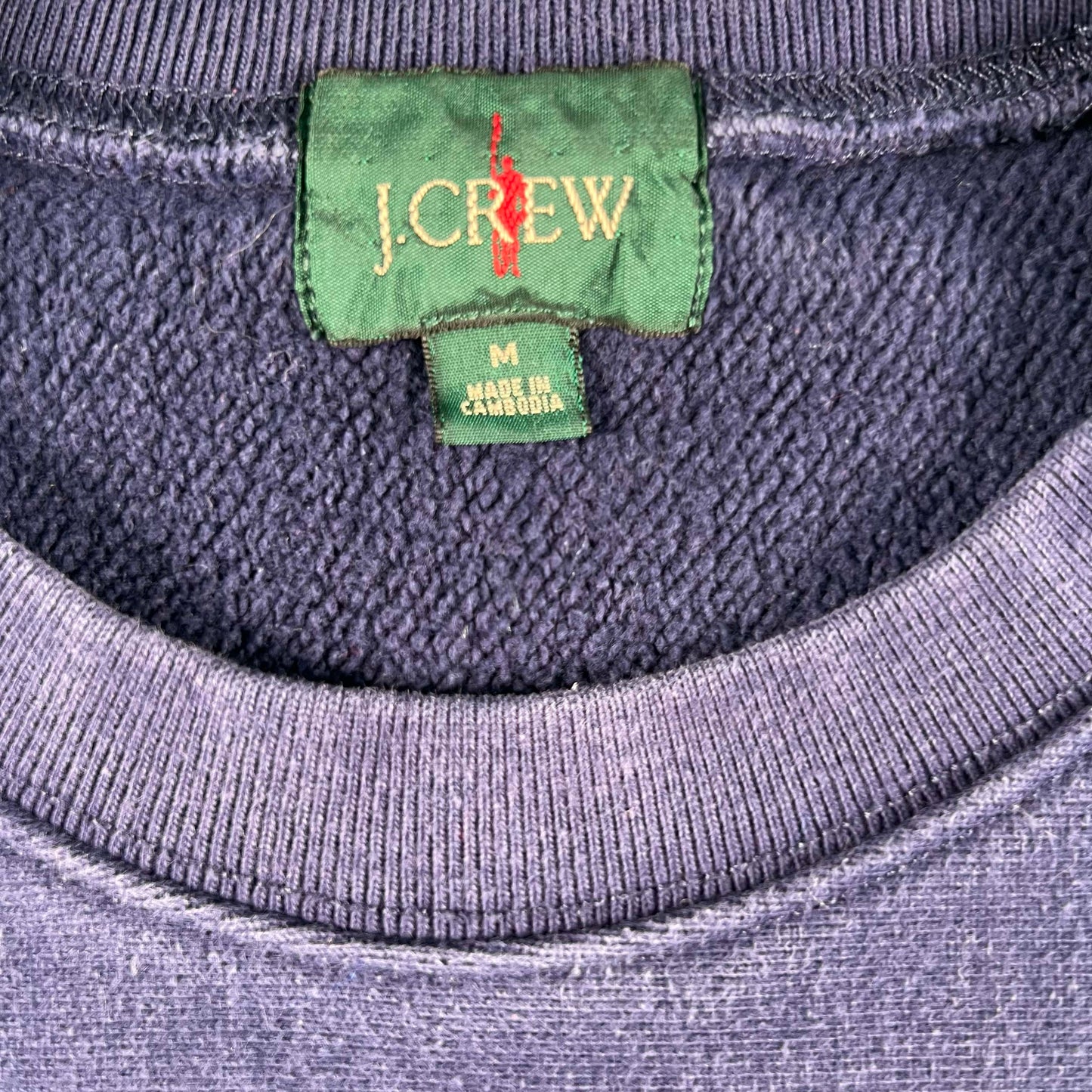 J.Crew Dog Reverse Weave Sweatshirt- M