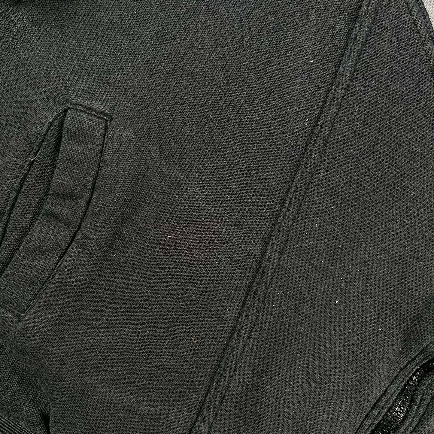 80s/90s Nike 3 Tone Zip Up Sweatshirt- M