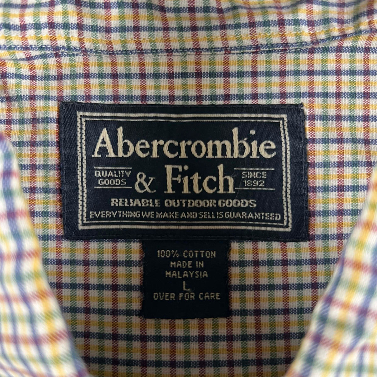 Vintage Abercrombie & Fitch 100% Cotton Button Up Shirts- SELECT SHIRT