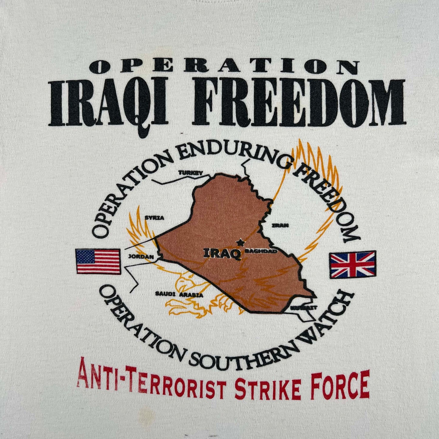 00s 'Anti-Terrorist' Strike Force Tee- S