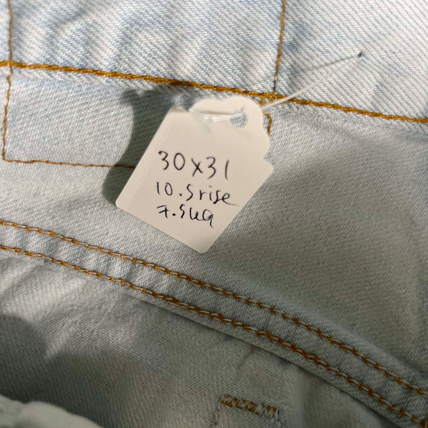 80s Levi's 501 Light Wash Denim- 30x31