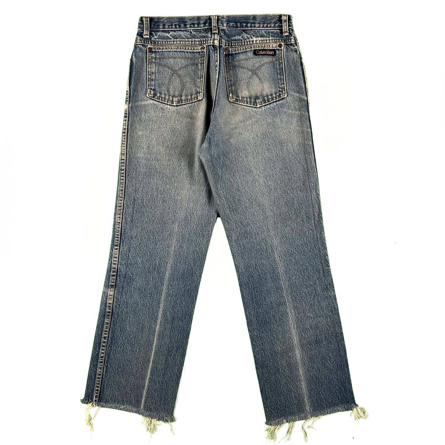 80s Calvin Klein Raw Hem Denim- 29x27
