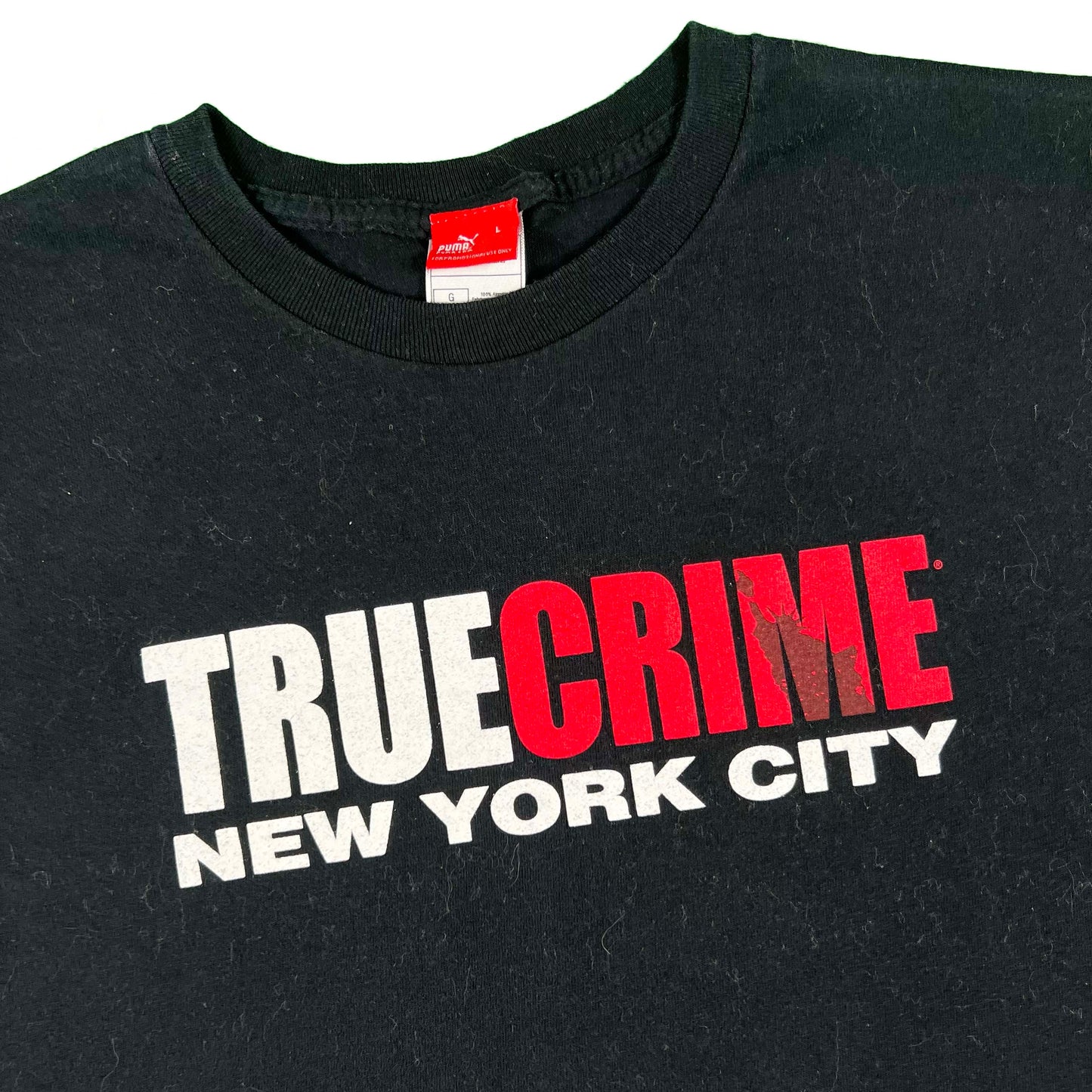 00s True Crime New York City Long Sleeve Tee- L