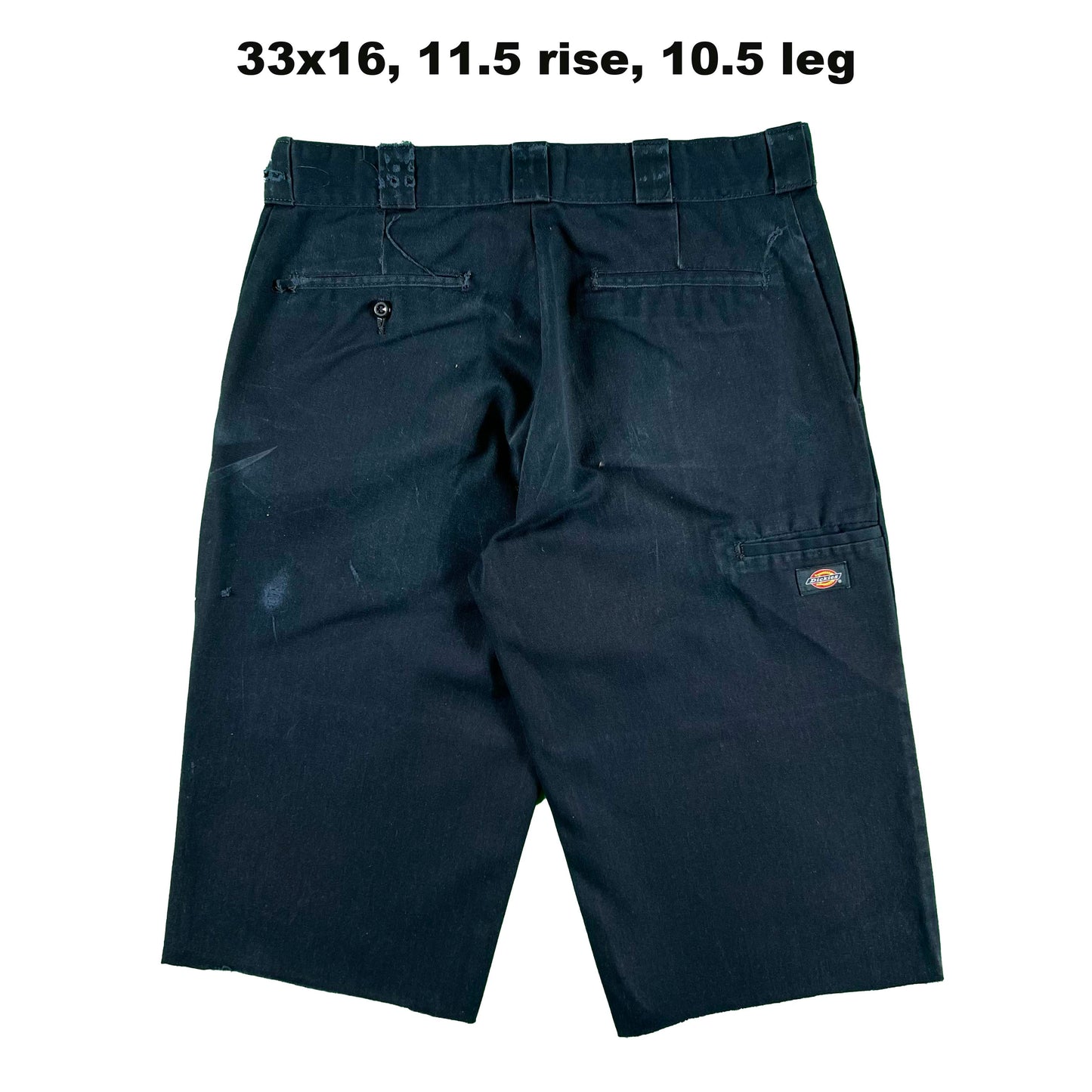 Dickies Navy Blue Double Knee Capris- SELECT PAIR