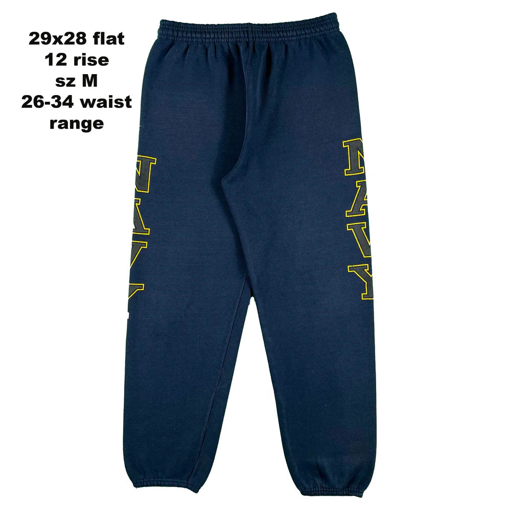 90s Navy Blue US Navy Sweatpants- SELECT PANT