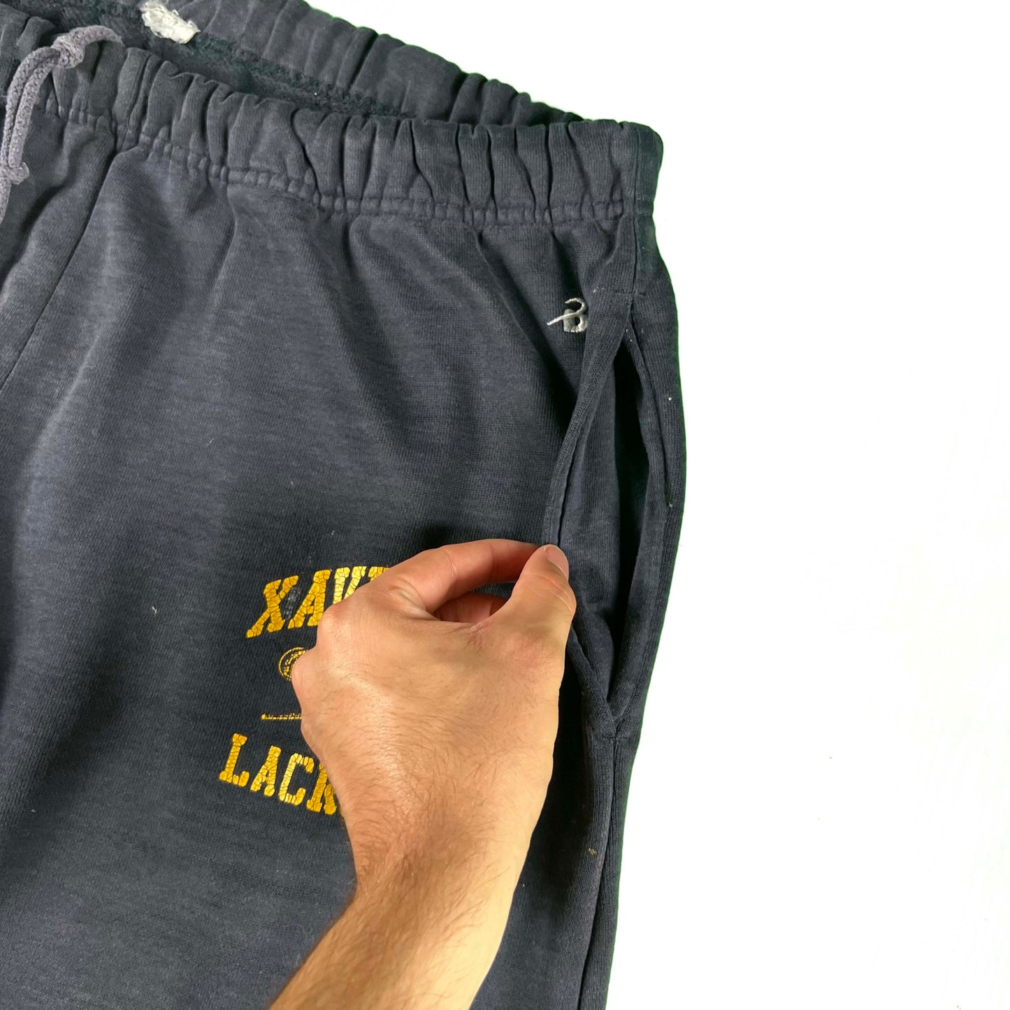 90s Sun Faded Xaverian Lacrosse Sweatpants- XL