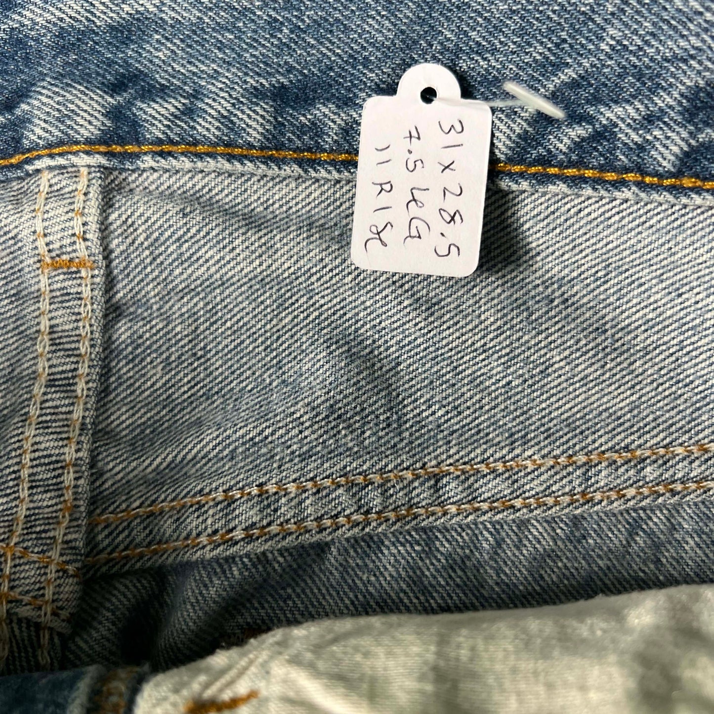 90s Nicely Worn Levi's 501 Denim- 31x28.5