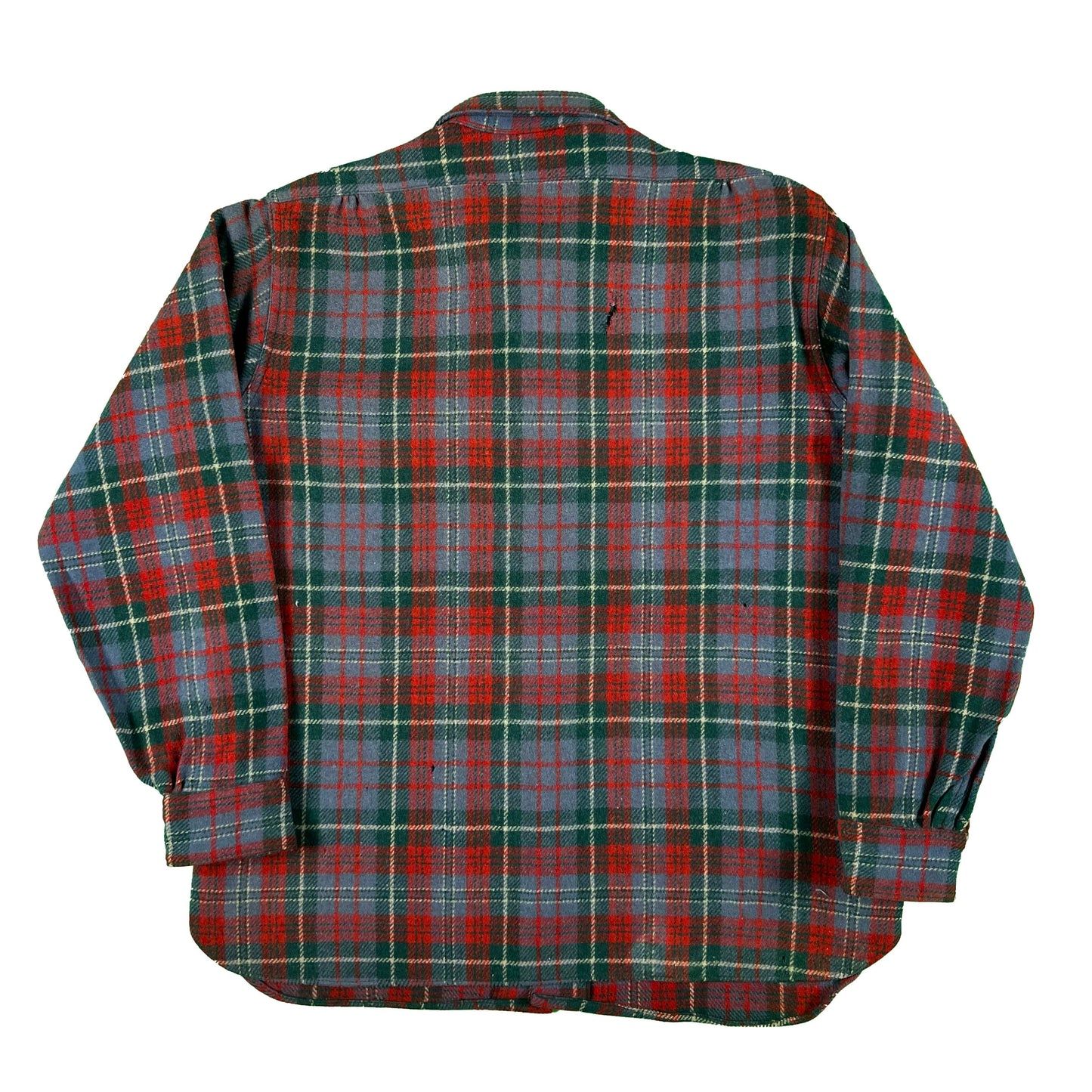 40s Manhatten Flannel Shirt- M