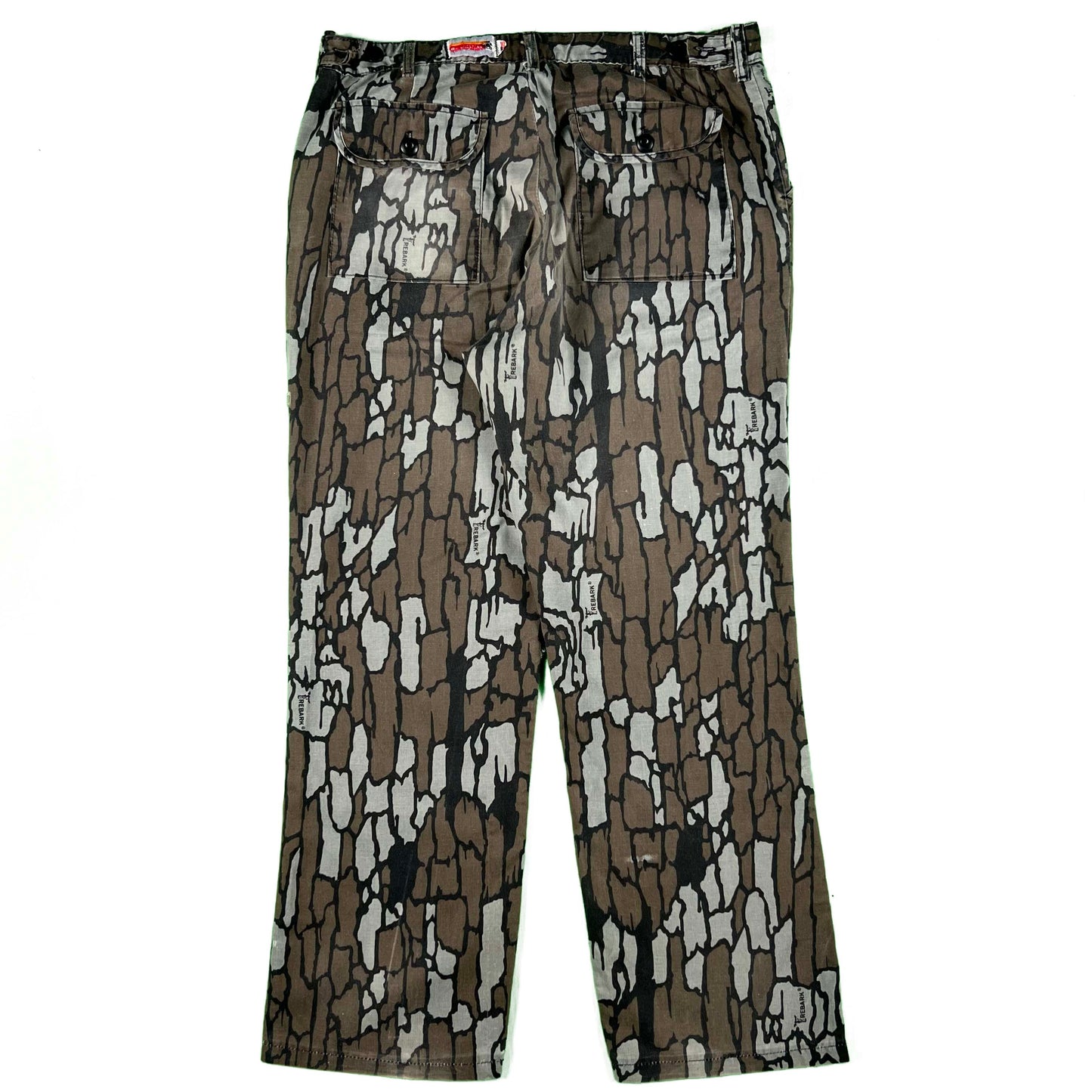 80s Treebark Camo Pant and Vest Combo- 34x30