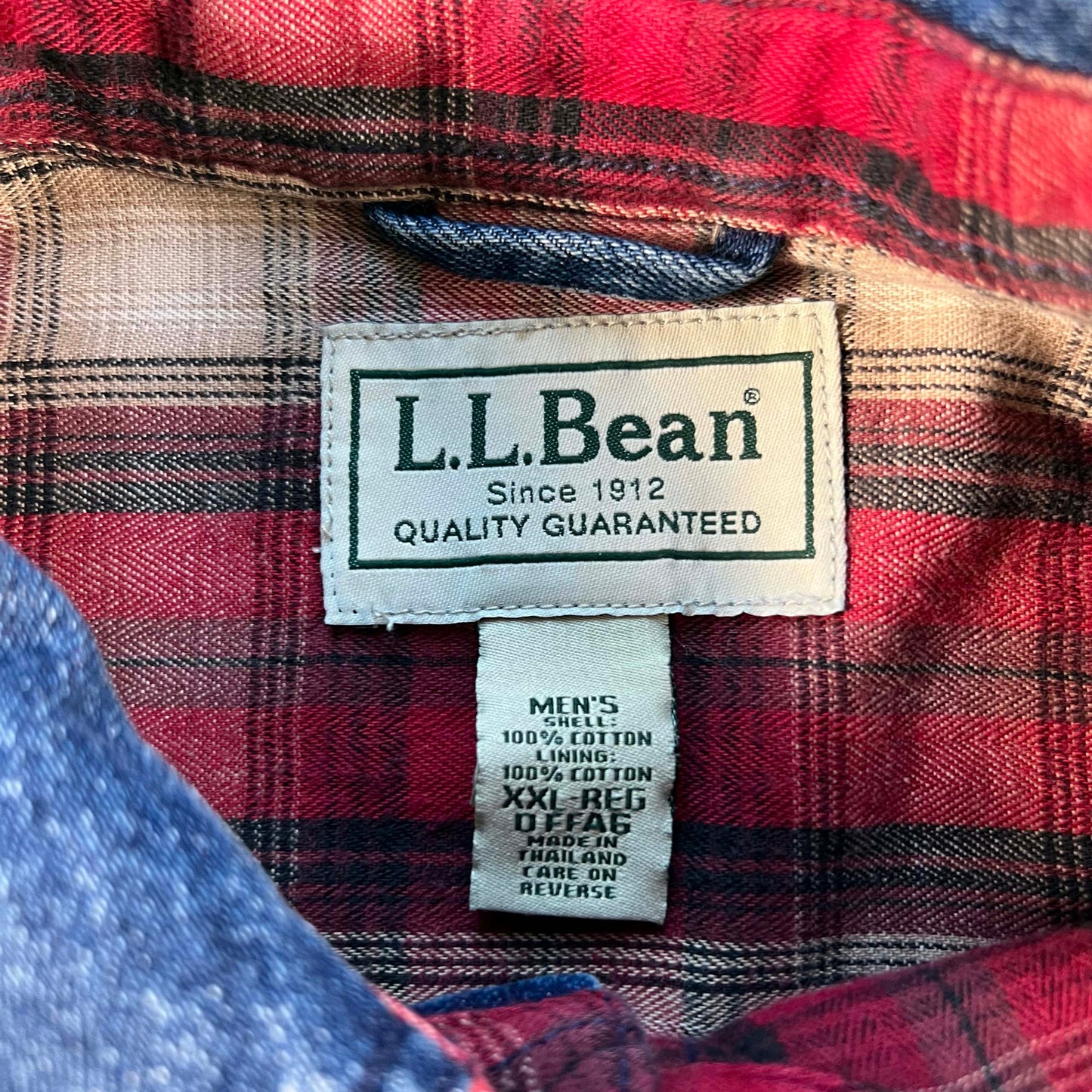 00s L.L. Bean Modified Denim Chore Coat- XXL
