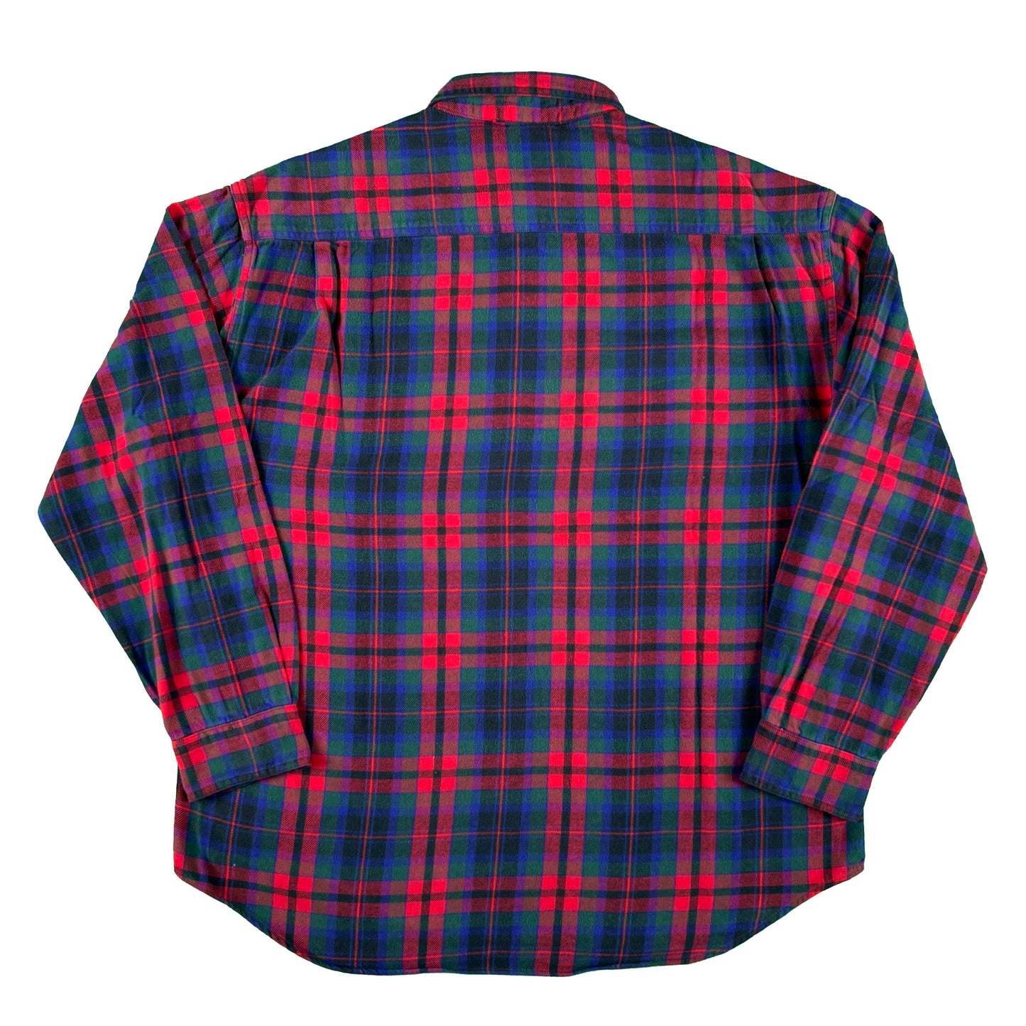 2001 Gap 100% Cotton Plaid Flannel Shirt- XL