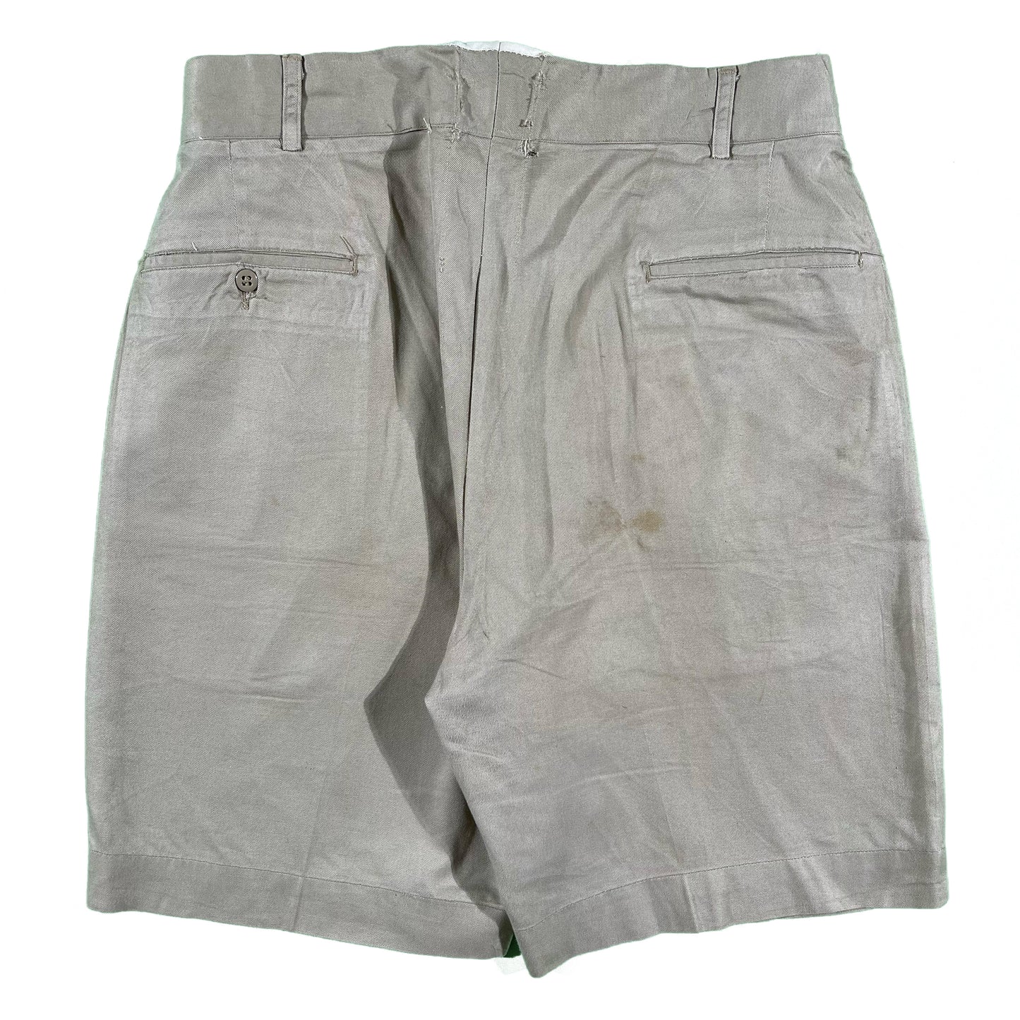 50s US Officer Chino Shorts - 33x8.5