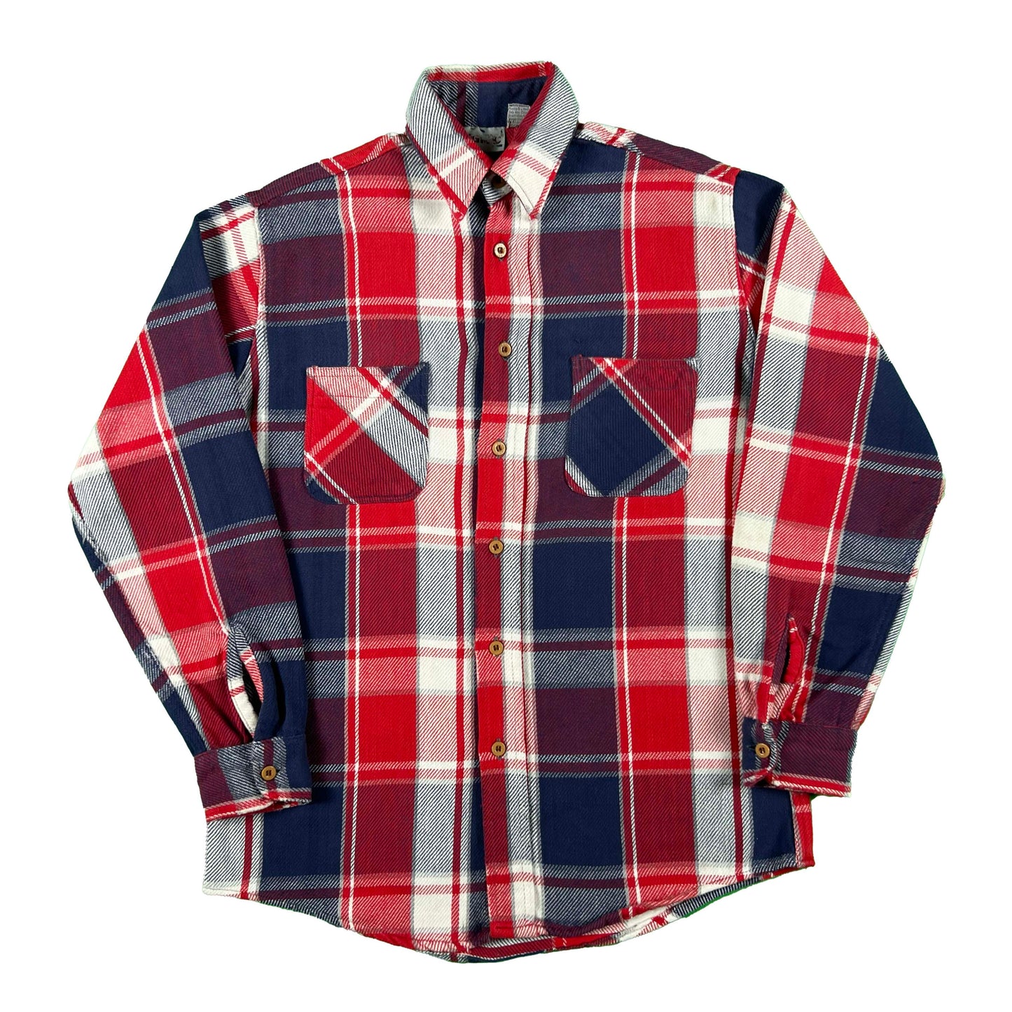 60s/70s Big Mac Flannel and Zip Hunting Vest Combo-