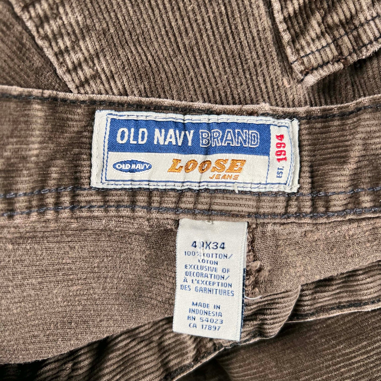 Vintage Old Navy Corduroy Pants- SELECT PAIR